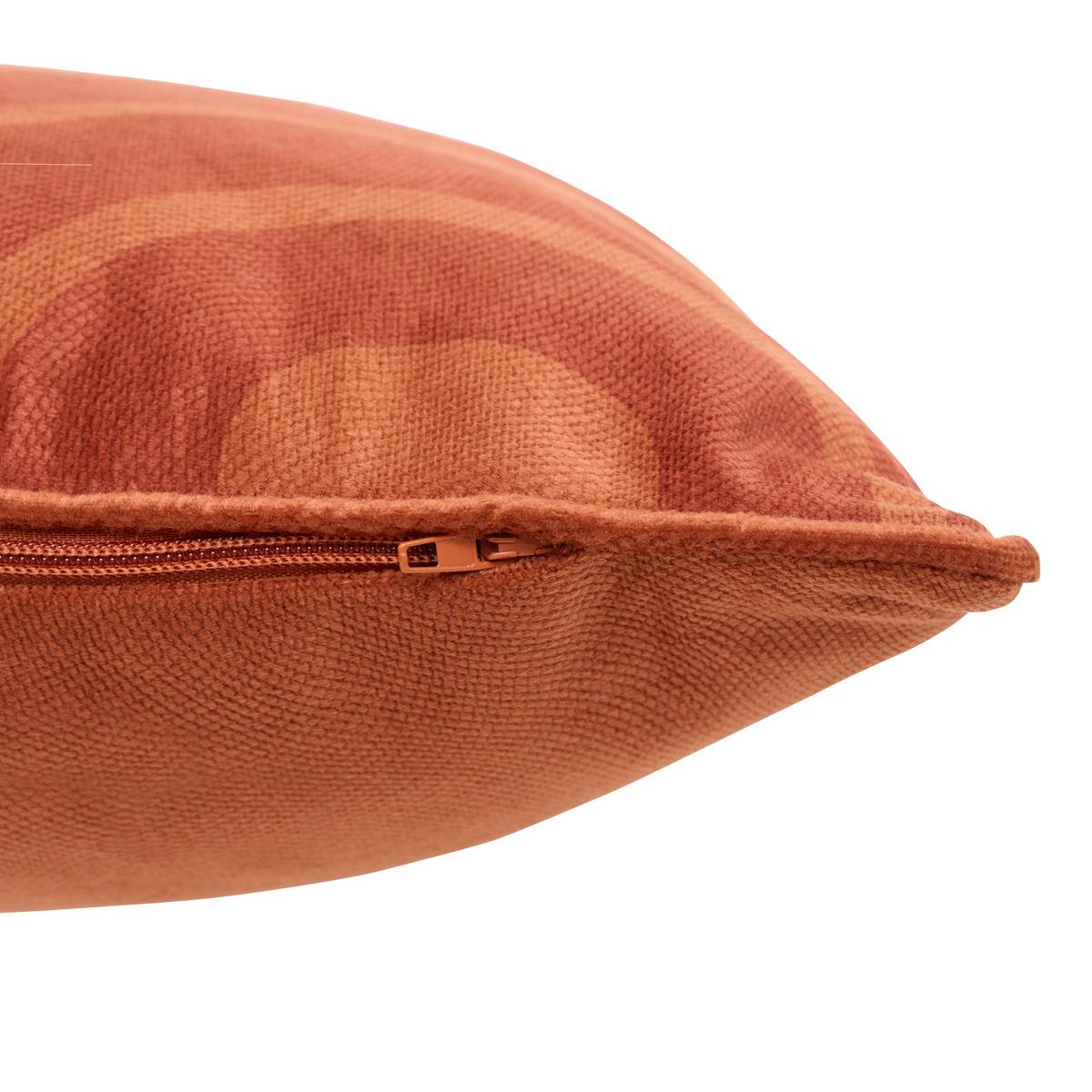 Coussin rectangulaire LILOU terracotta, ATMOSPHERA