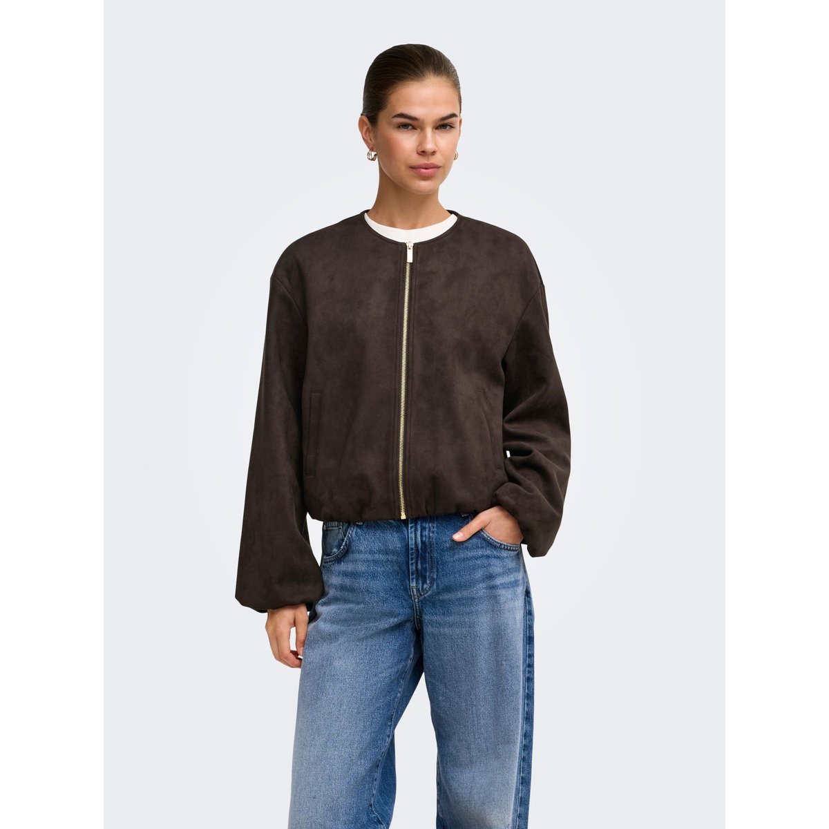 Veste Bomber marron - chocolate torte 1, ONLY