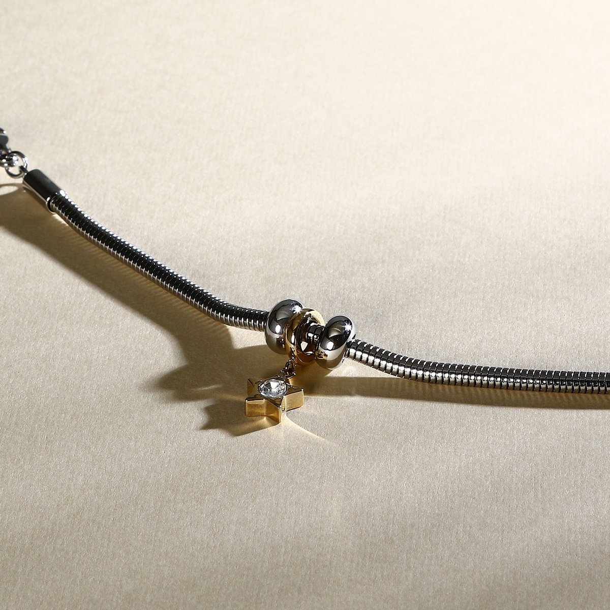 Bracelet DROPS stainless steel,yellow gold, MORELLATO