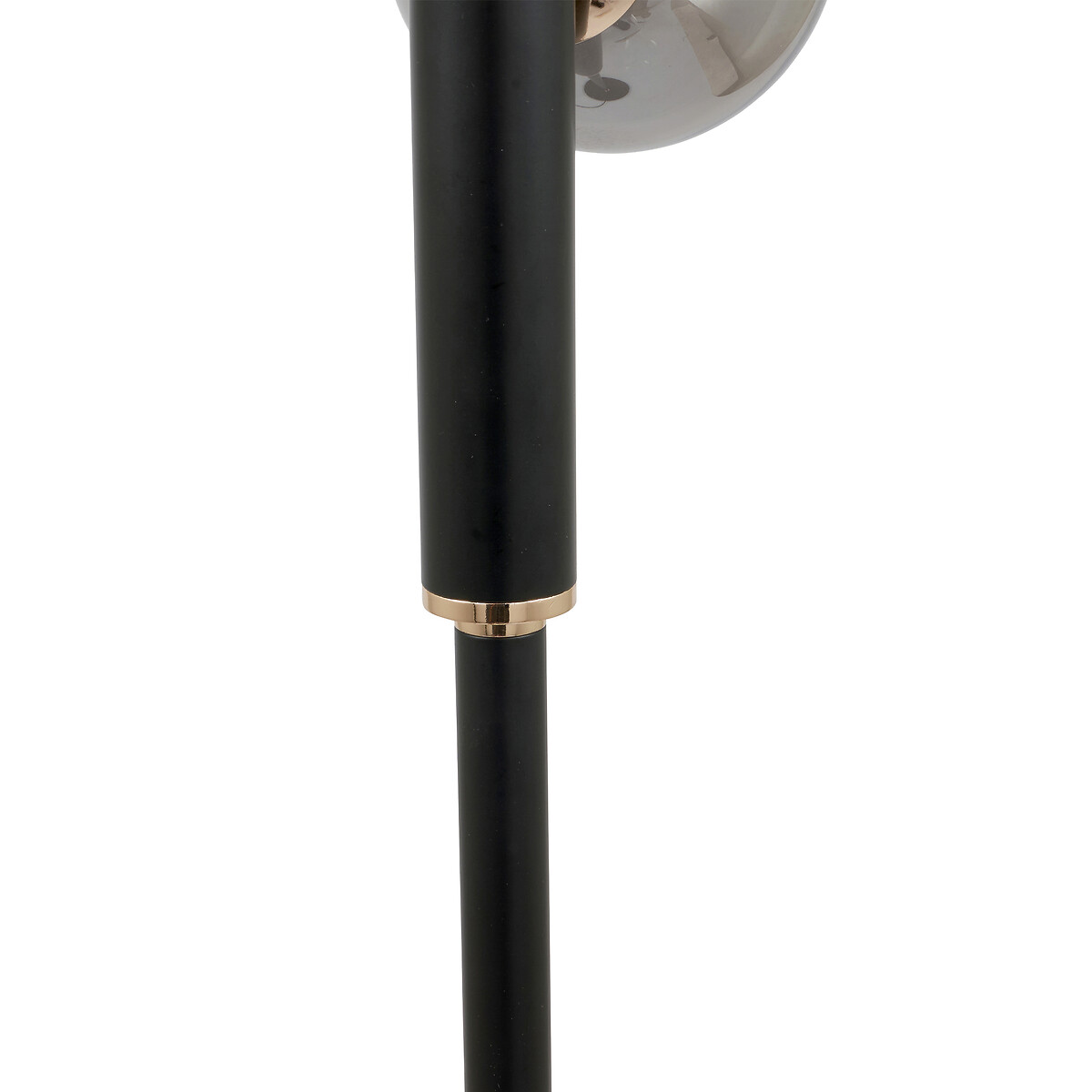 Blain 6-Light Smoke Glass Orb Floor Lamp black, SO'HOME