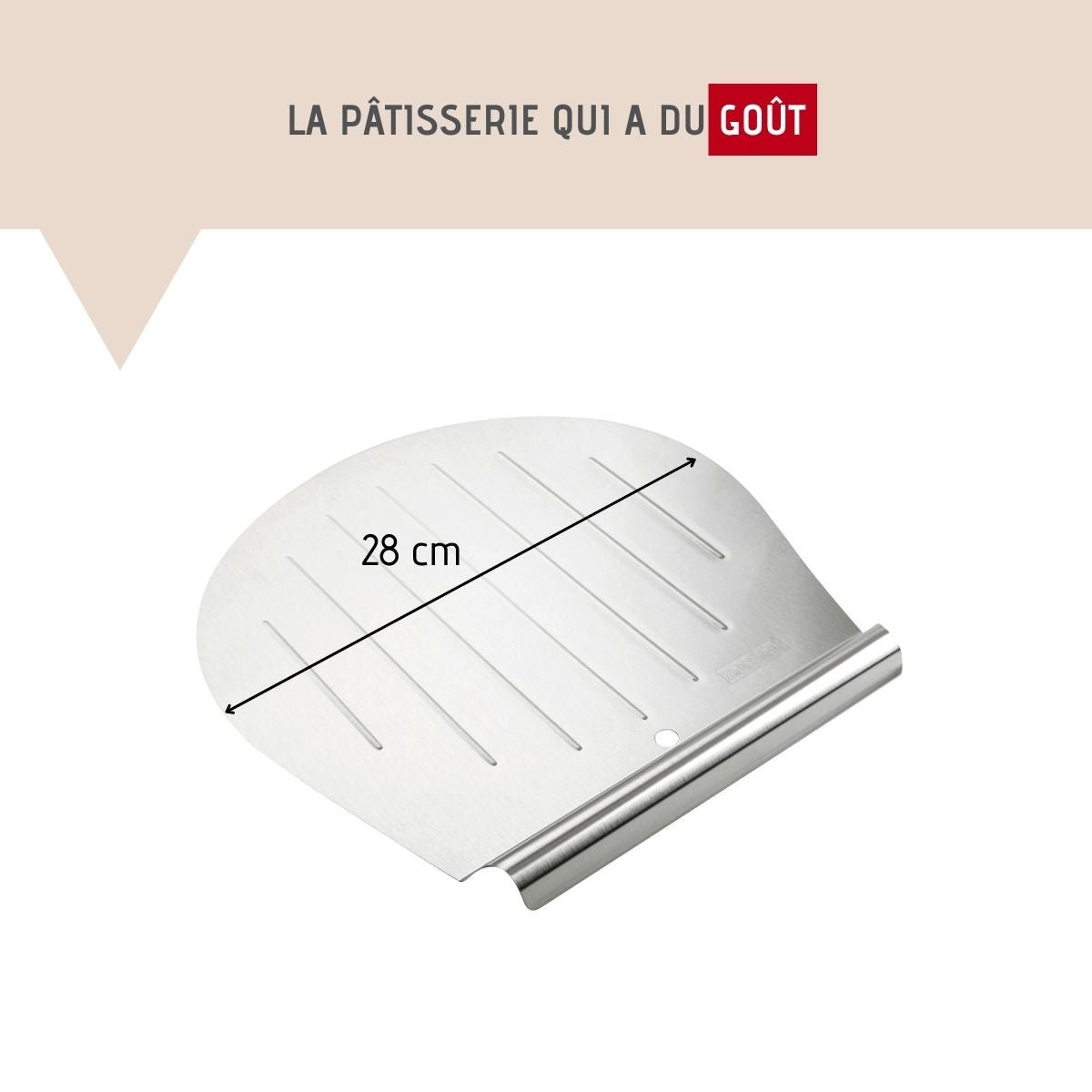 Set de 2 ustensiles pelle à gâteau et pelle à pizza SMART PASTRY gris, ZENKER