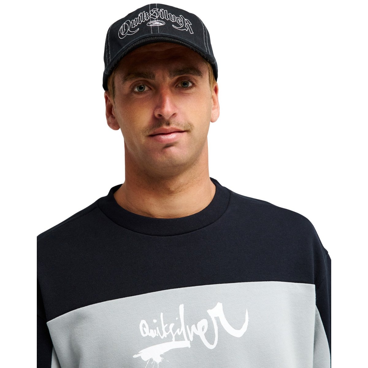 Sweat YG FACTOR gris quarry, QUIKSILVER