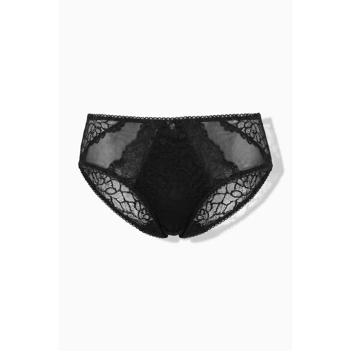 Culotte midi noir, ULLA POPKEN