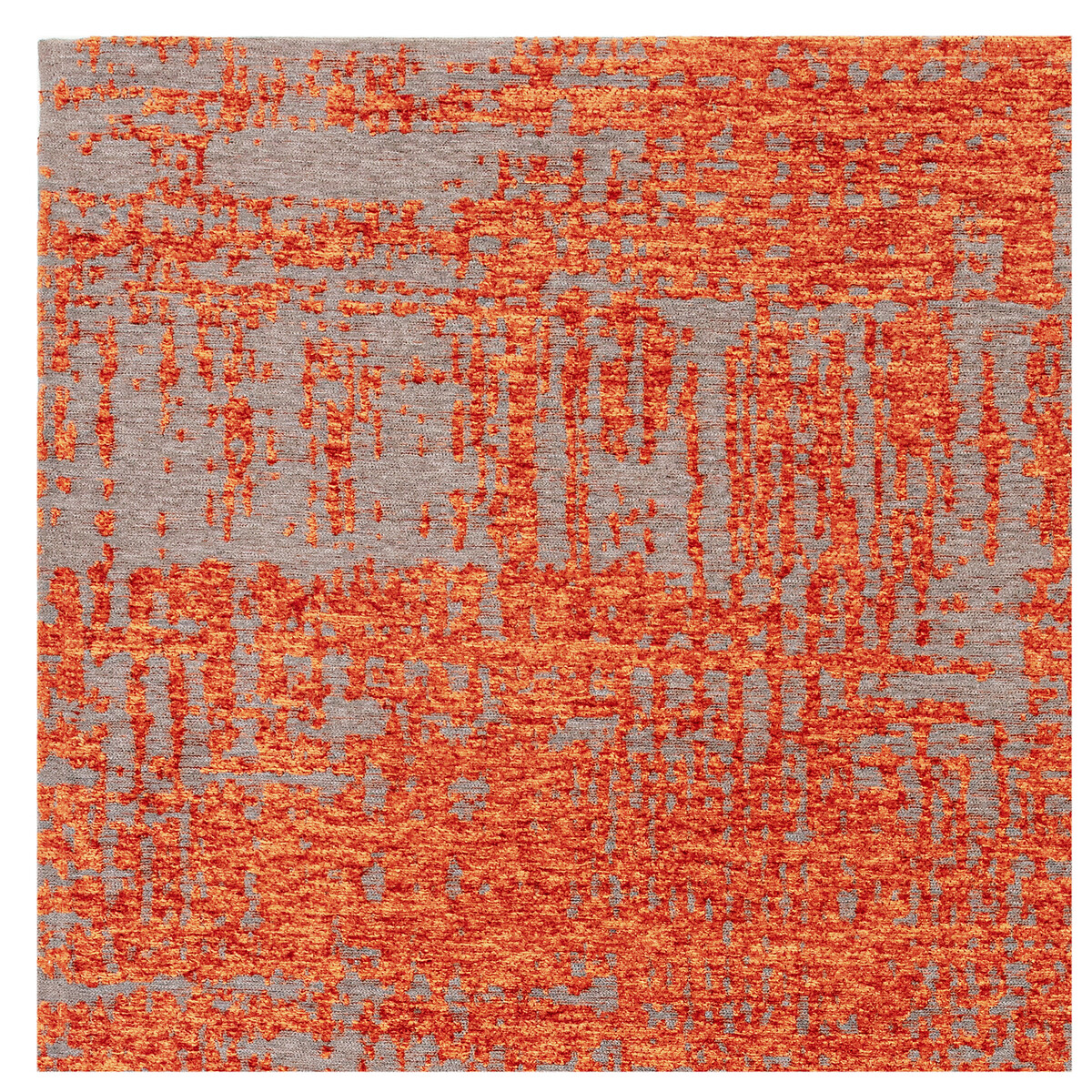 Abstract Chenille Blend Flatweave Rug orange, ÉDITÉ