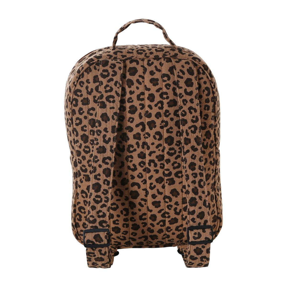 Sac à dos porte-poupon léopard Vertbaudet et Envie de fraise marron, VERTBAUDET