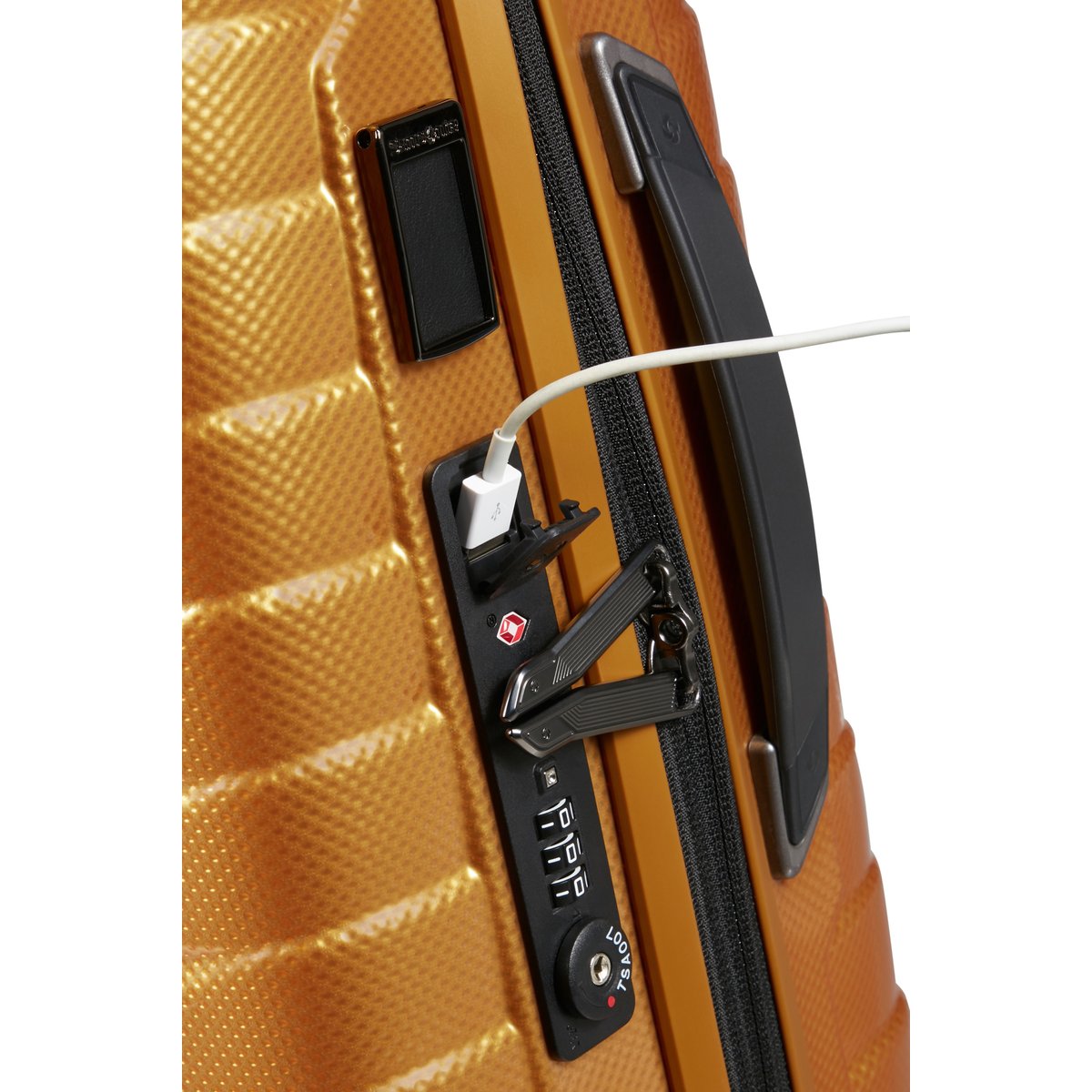 Proxis valise 4 roues taille S honey gold, SAMSONITE