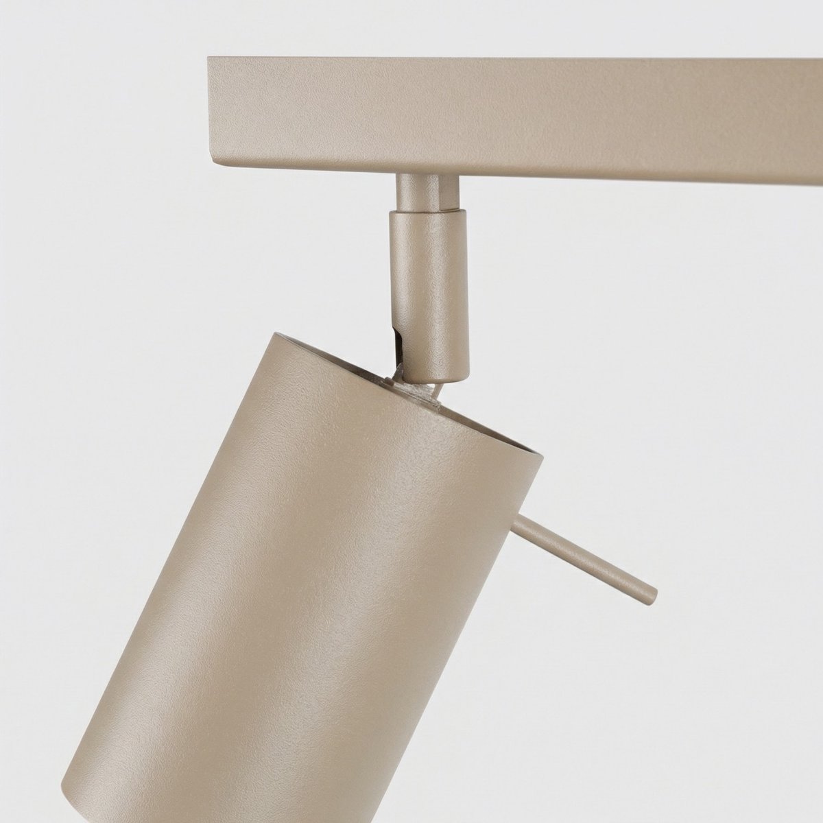 Plafonnier Acier Taupe GU10 2 RING taupe, EDEN