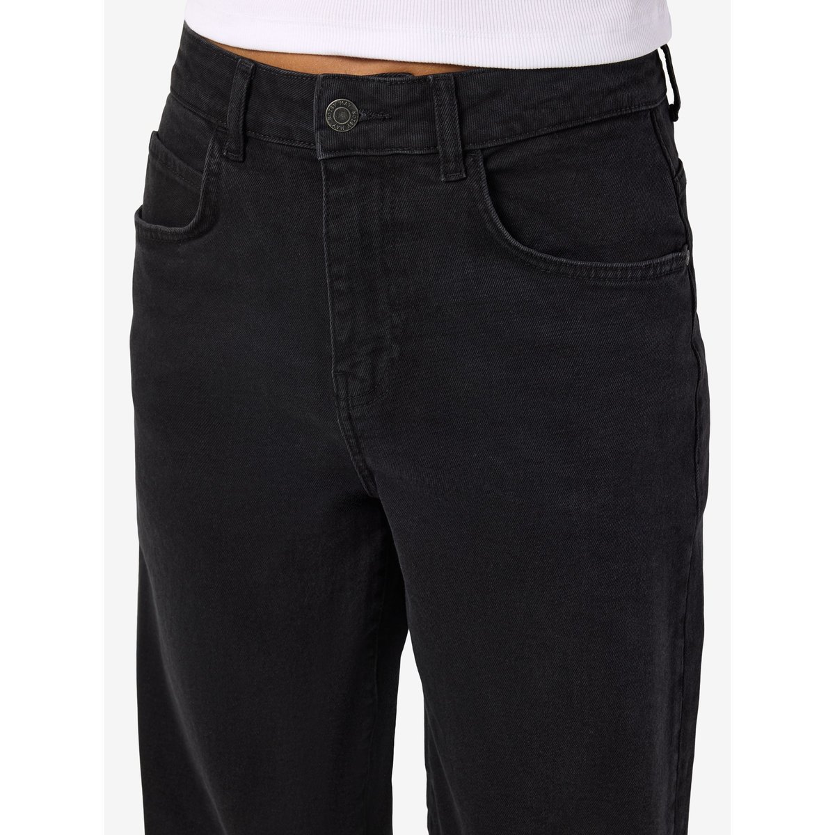 Jean Loose Fit black denim, NOISY MAY