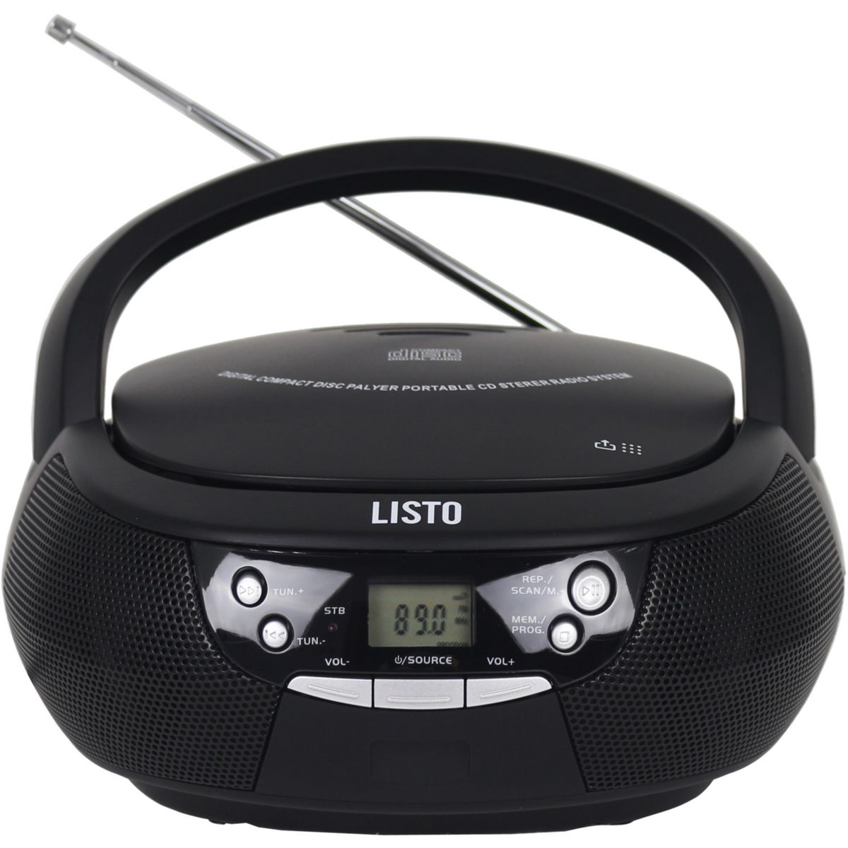 Radio CD RCD-503 couleur unique, LISTO