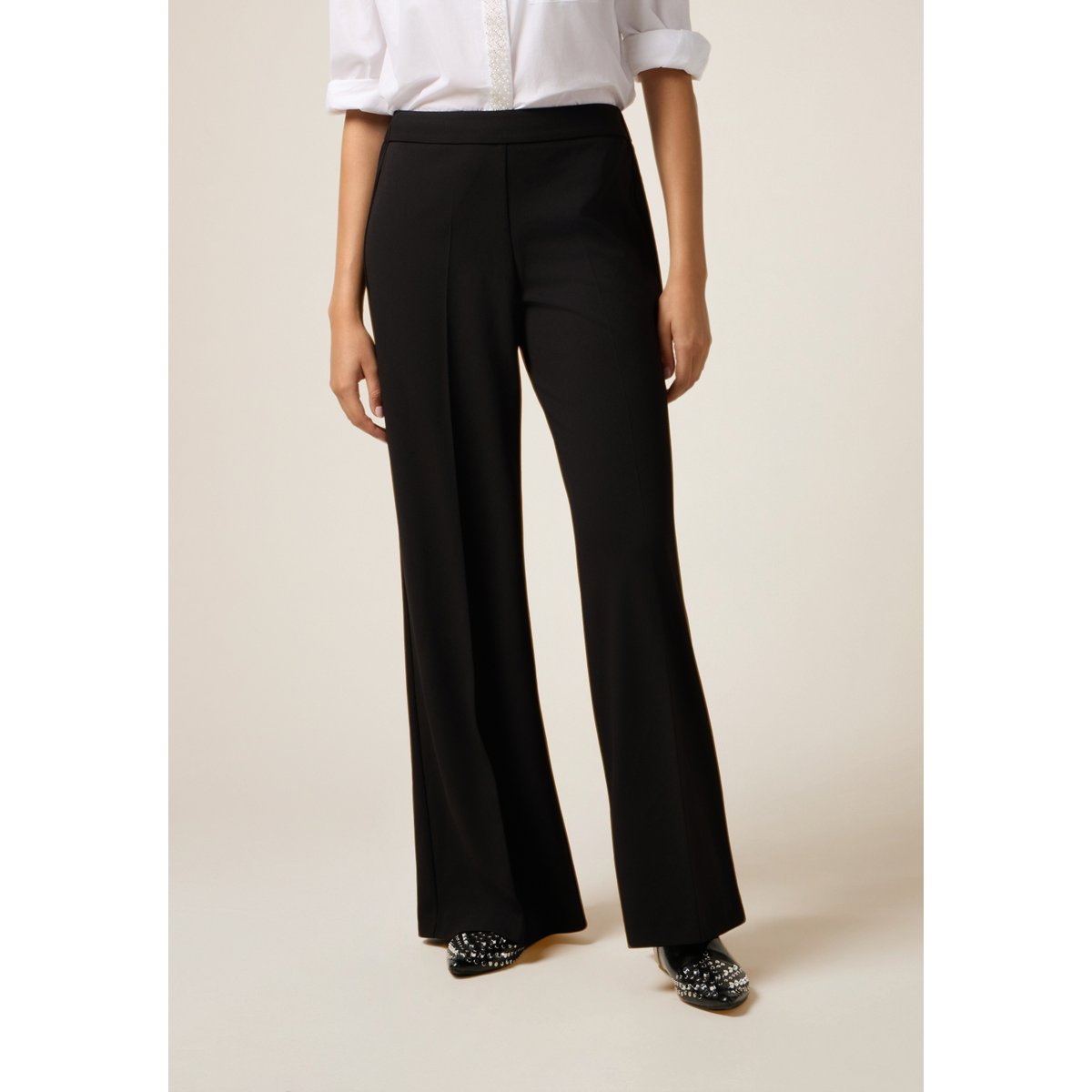Pantalon palazzo noir, OLTRE