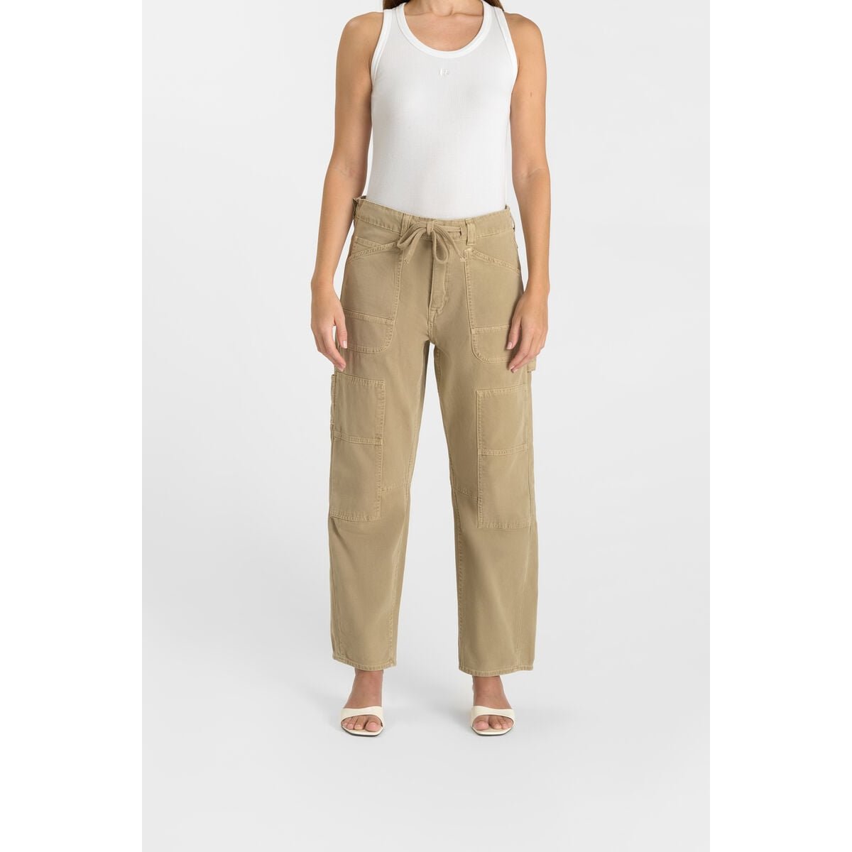Pantalon loose, large en jeans MADIE croissant, LE TEMPS DES CERISES