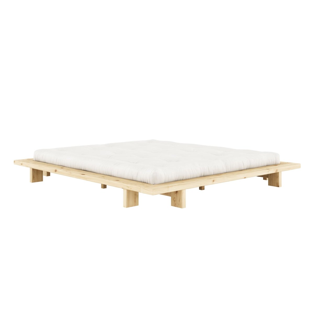 Lit futon + matelas futon - JAPAN bois clair, KARUP DESIGN