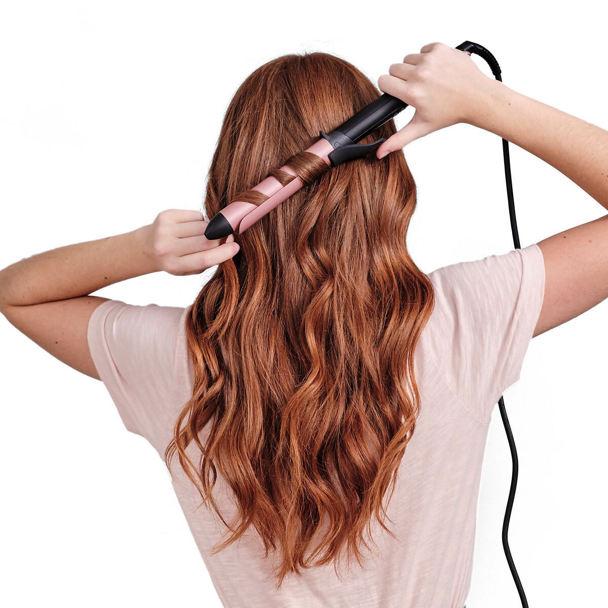 Boucleur Rose Quartz 32 mm noir, BABYLISS