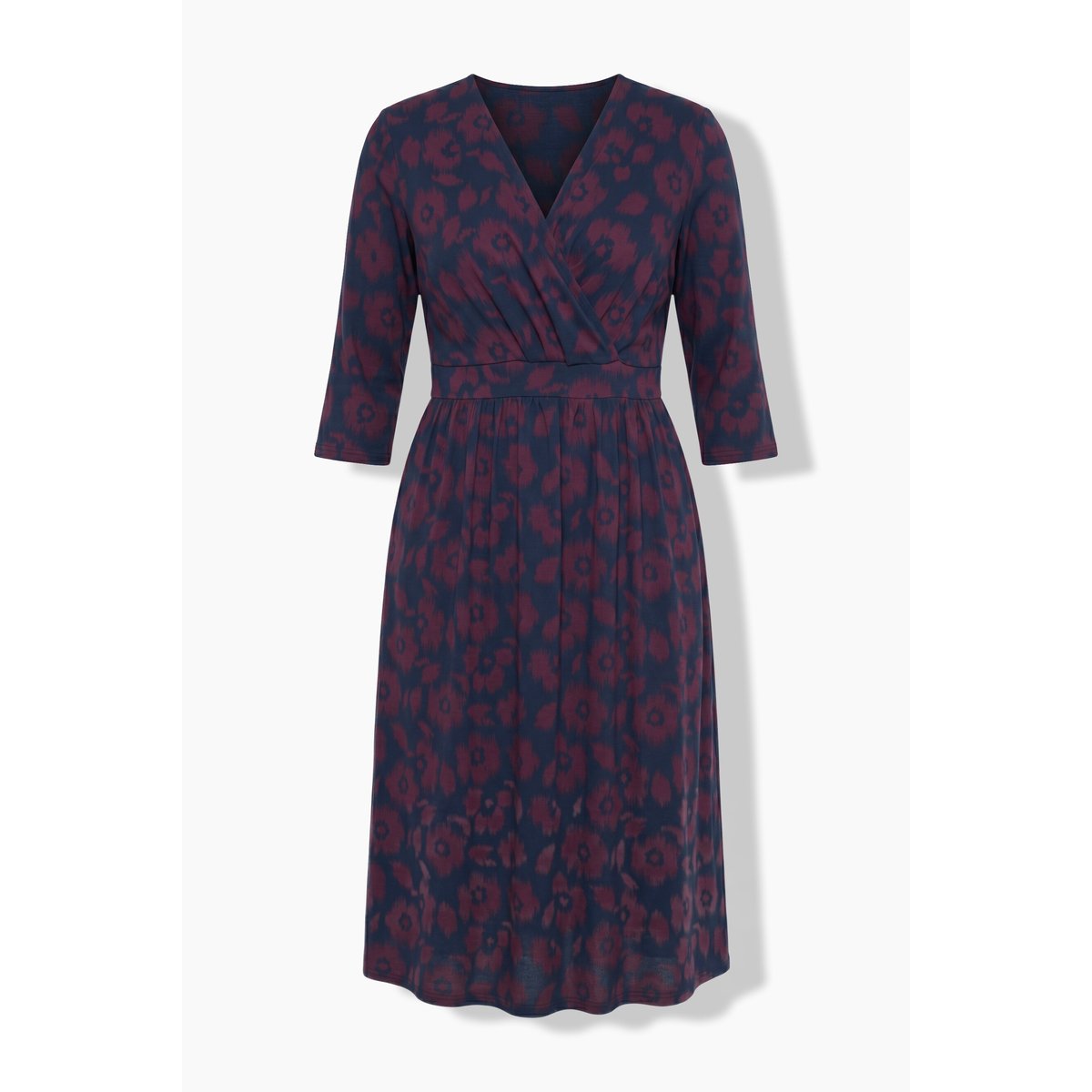 Robe en jersey de coton bio marine, ULLA POPKEN