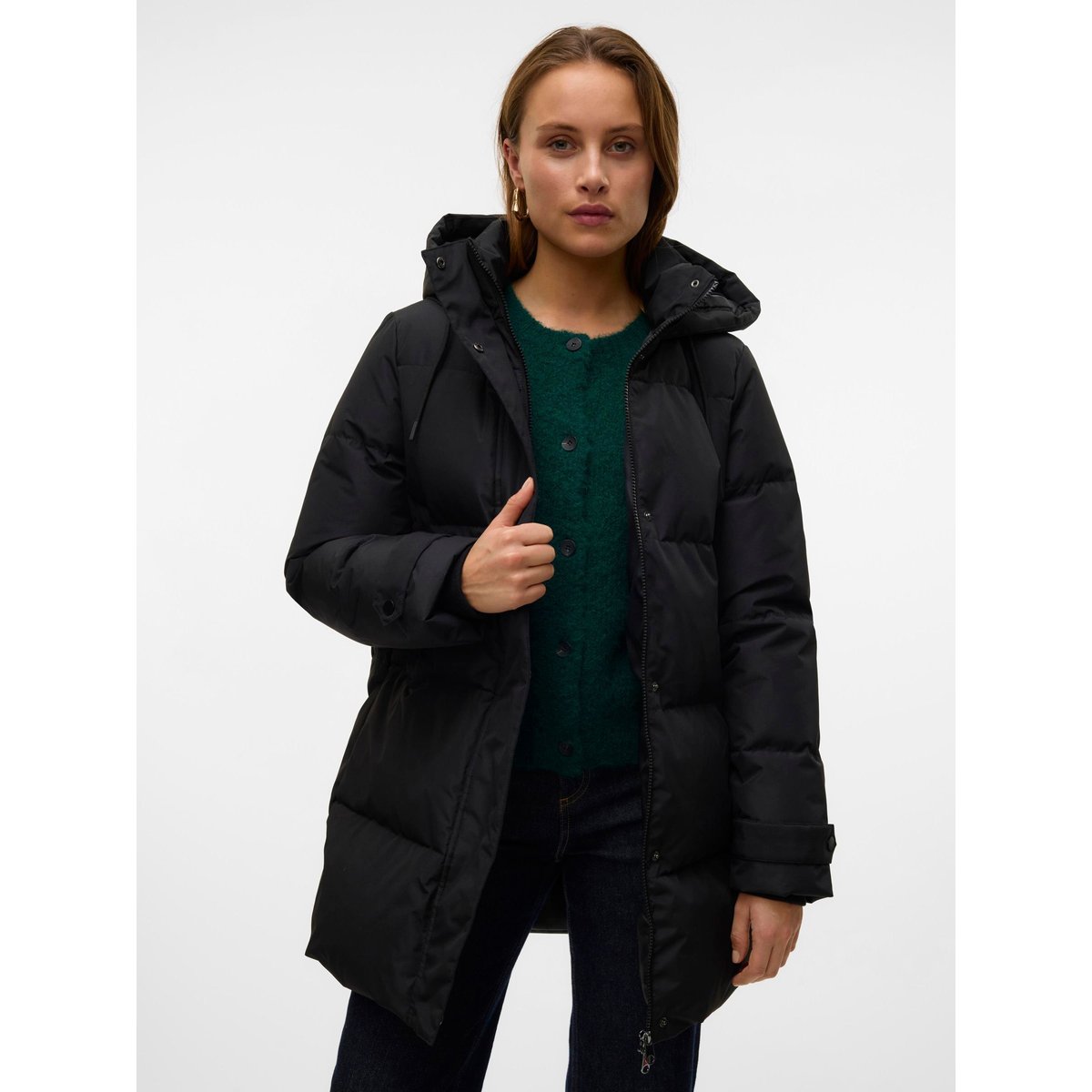 Manteau noire - black, VERO MODA