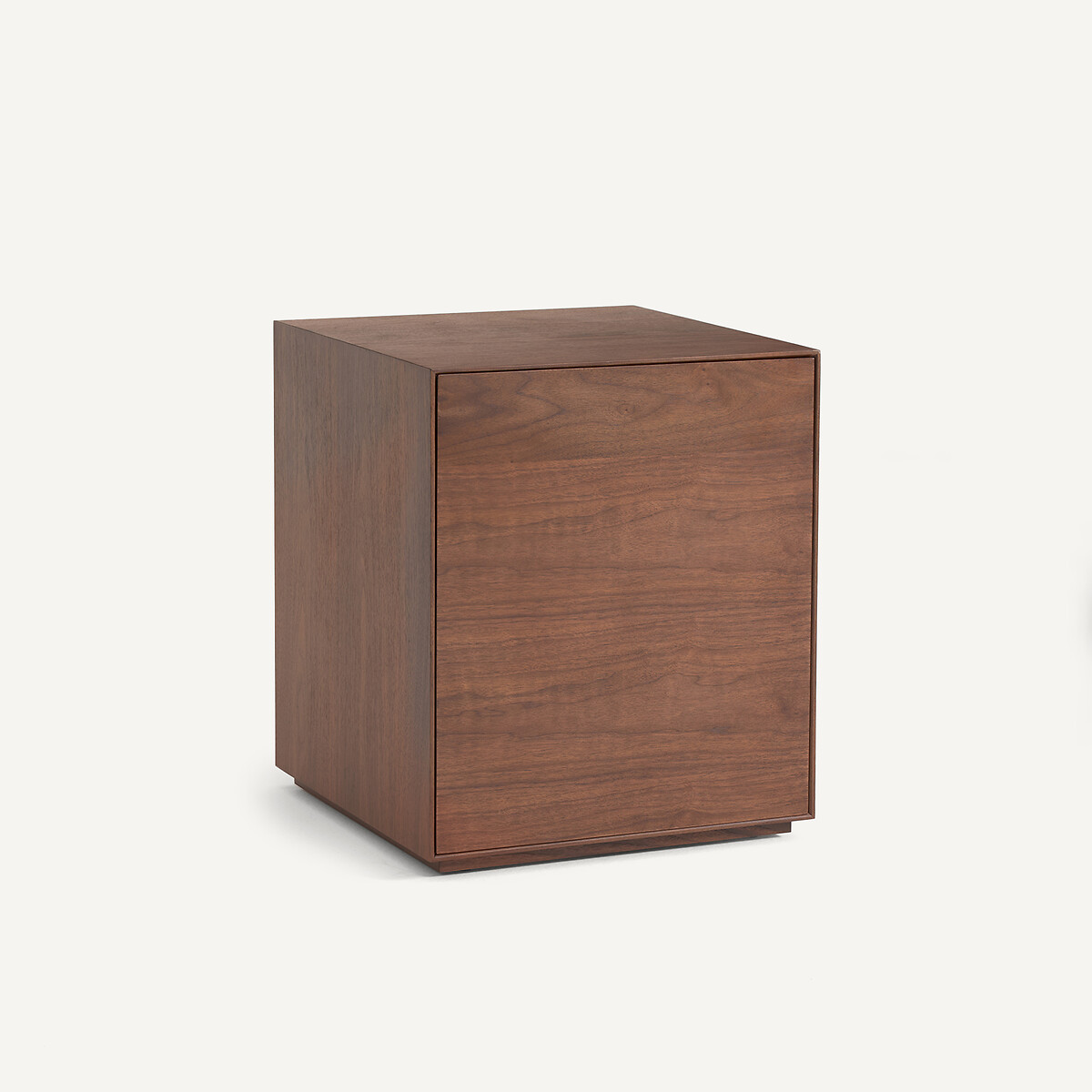 Caisson bureau 1 porte en MDF plaqué noyer, MIKUBE noyer, AM.PM