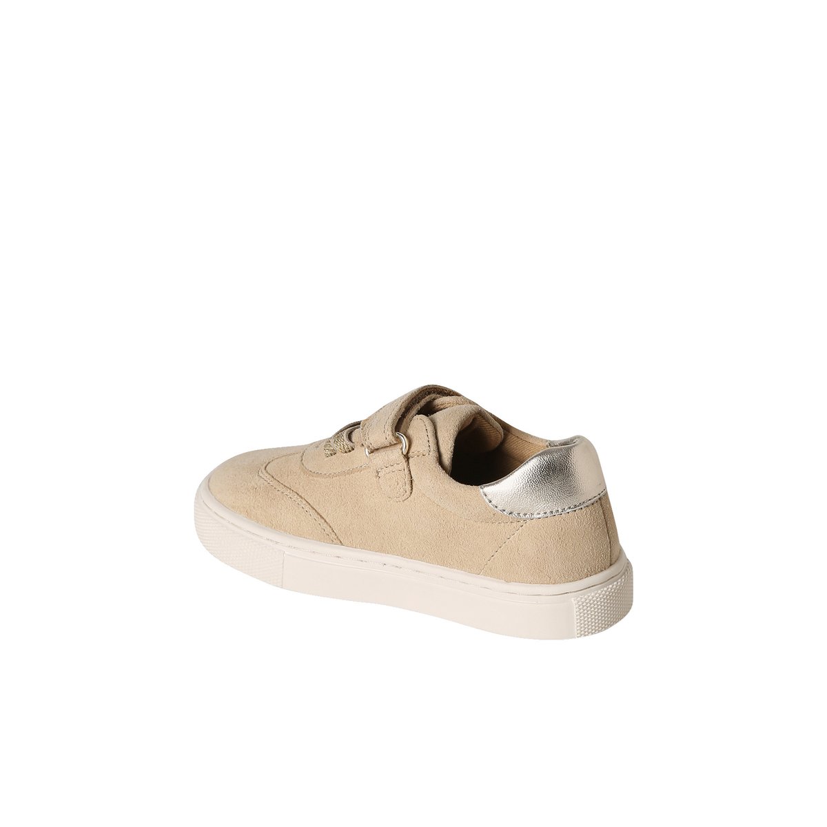 Baskets enfant cuir élastiquées marron, VERTBAUDET