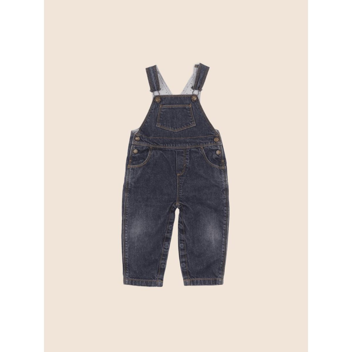 Salopette - Etat satisfaisant bleu, PETIT BATEAU