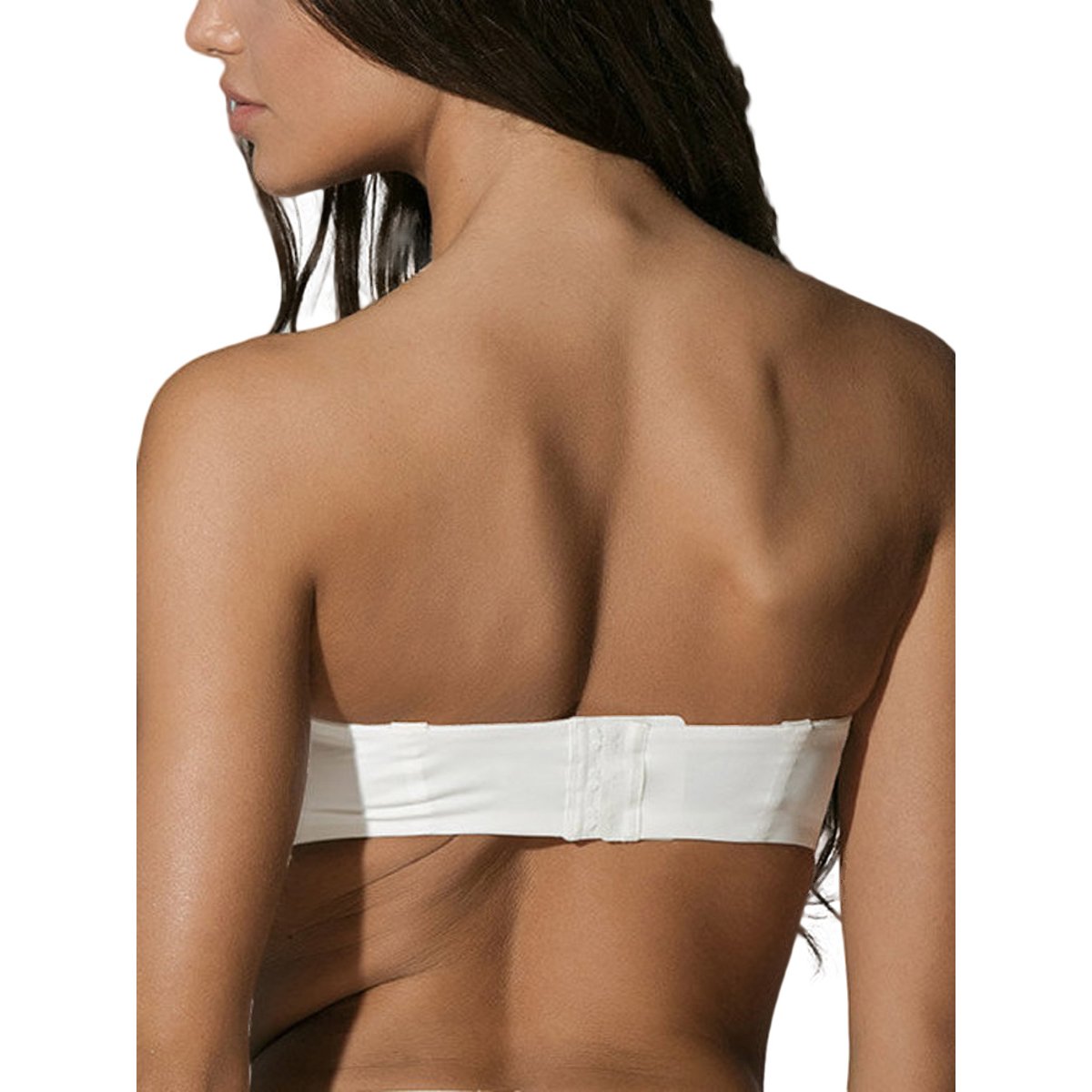 Soutien-gorge bandeau préformé Secret Sense ivoire, LUNA SPLENDIDA