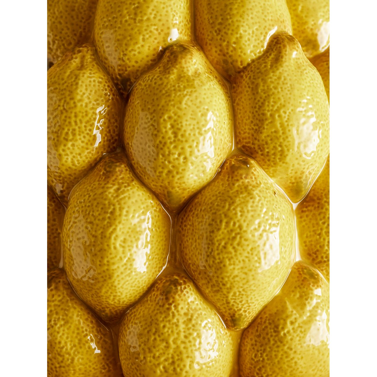 Vase céramique design citrons  LIMONE jaune, BLOOMINGVILLE