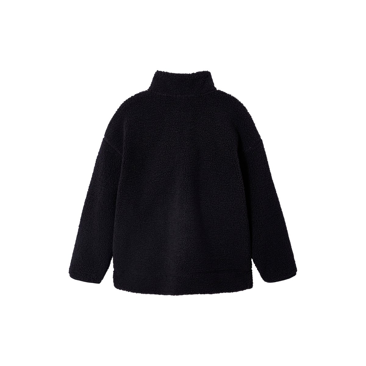 Sweat en sherpa manches longues Jonen anthracite, JONEN
