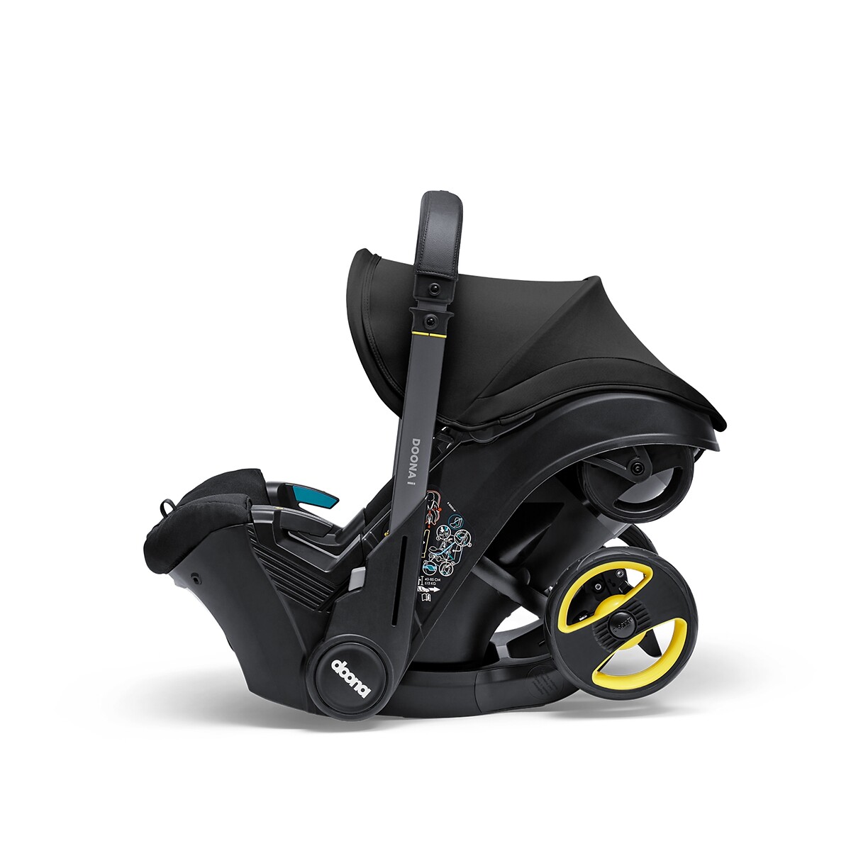 I Car Seat & Stroller black, DOONA