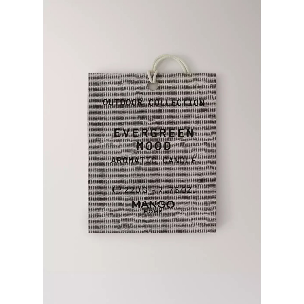 Bougie parfumée en céramique EVERGREN 220 g marron, MANGO HOME