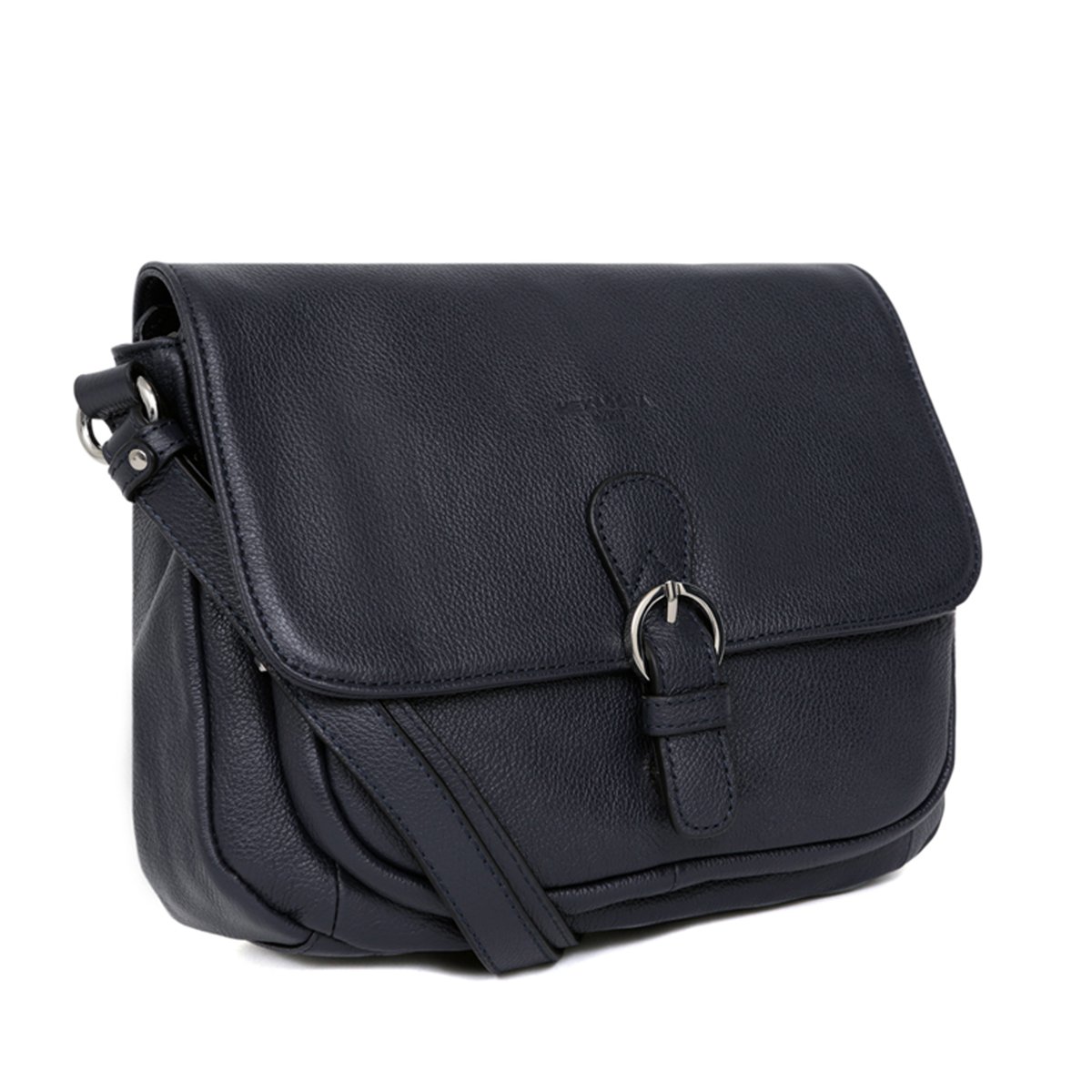 Sac porté travers  CONFORT bleu marine, HEXAGONA