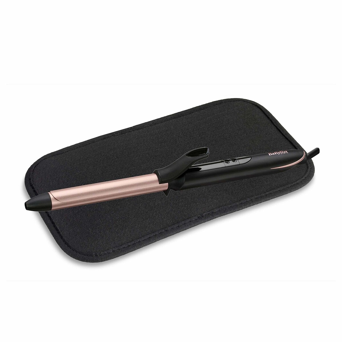 Fer à boucler 19mm Curling Tongs noir/or, BABYLISS