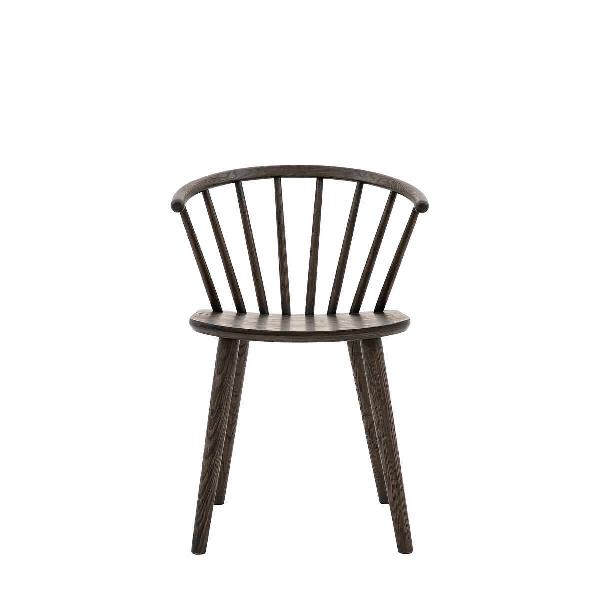 Fallon Ash Round Spindle Dining Chairs (Set of 2) brown , ÉDITÉ