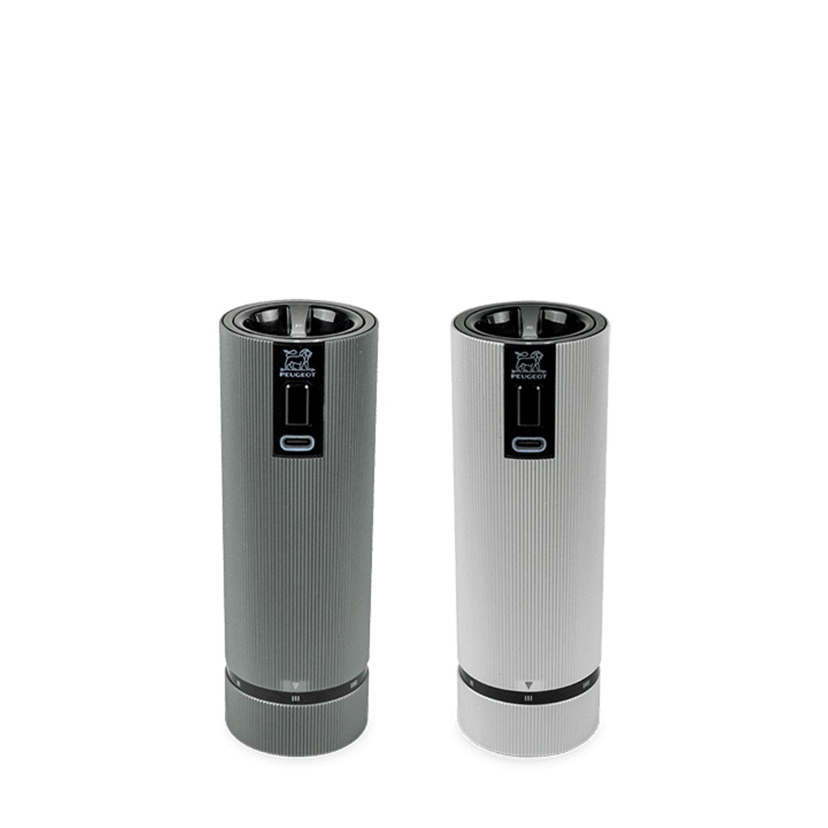 Coffret cadeau - Duo de moulins à poivre et carbone & alu, PEUGEOT