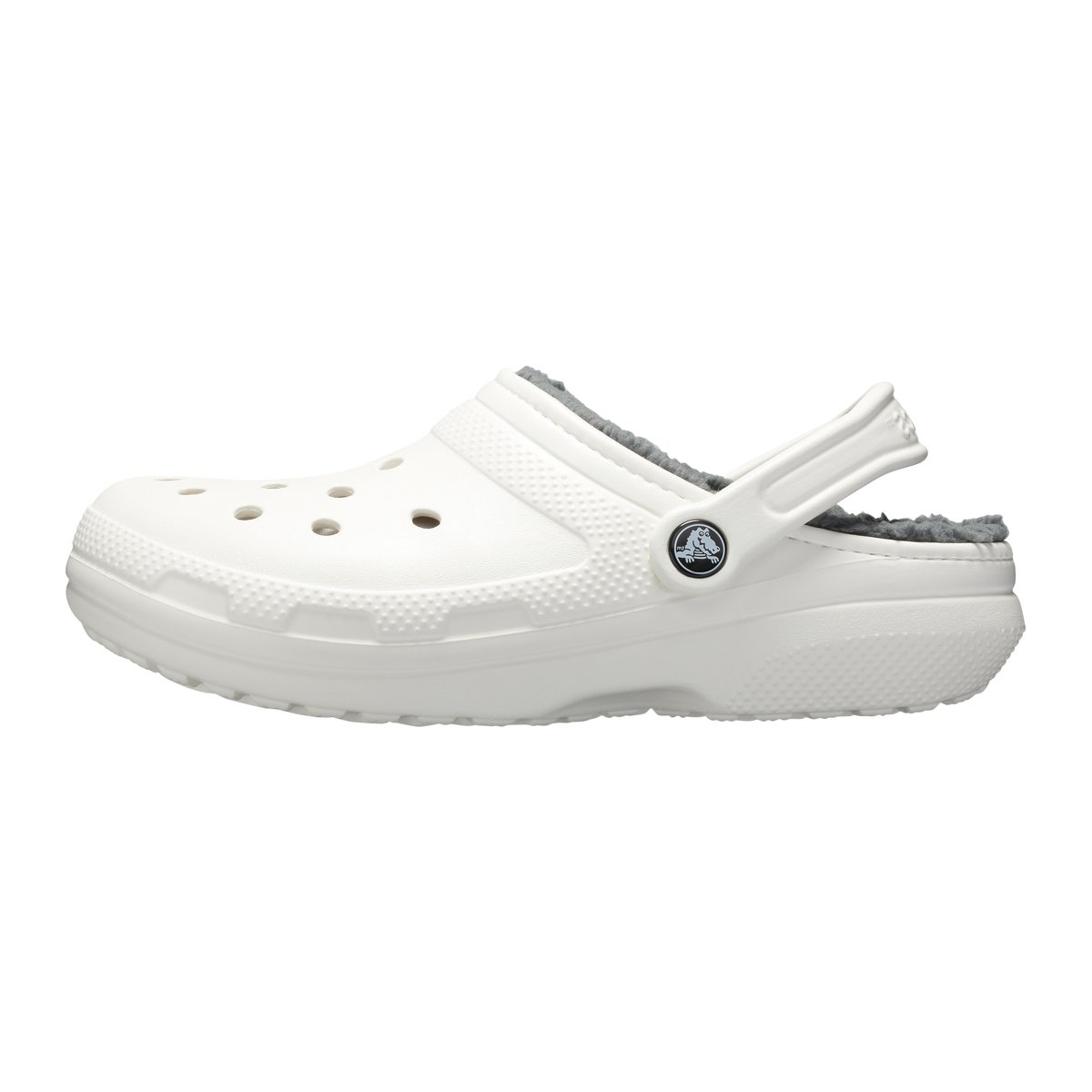 Sabot à Enfiler Classic Limed Clog blanc/gris, CROCS