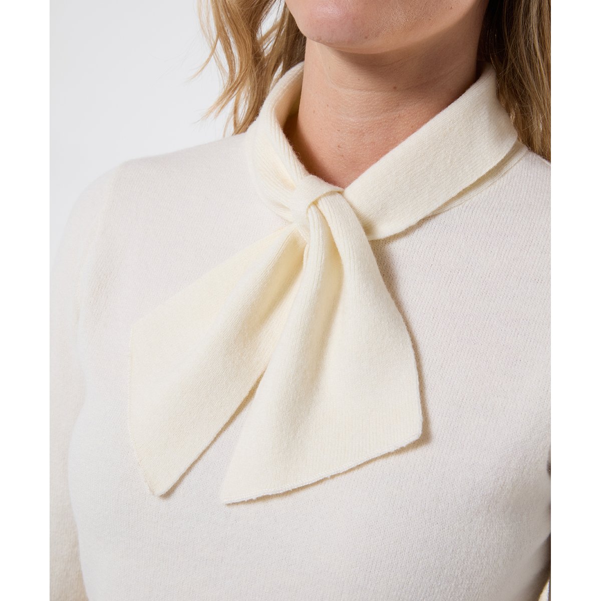 Pull à Col Noué Tradition beige, JOE BROWNS