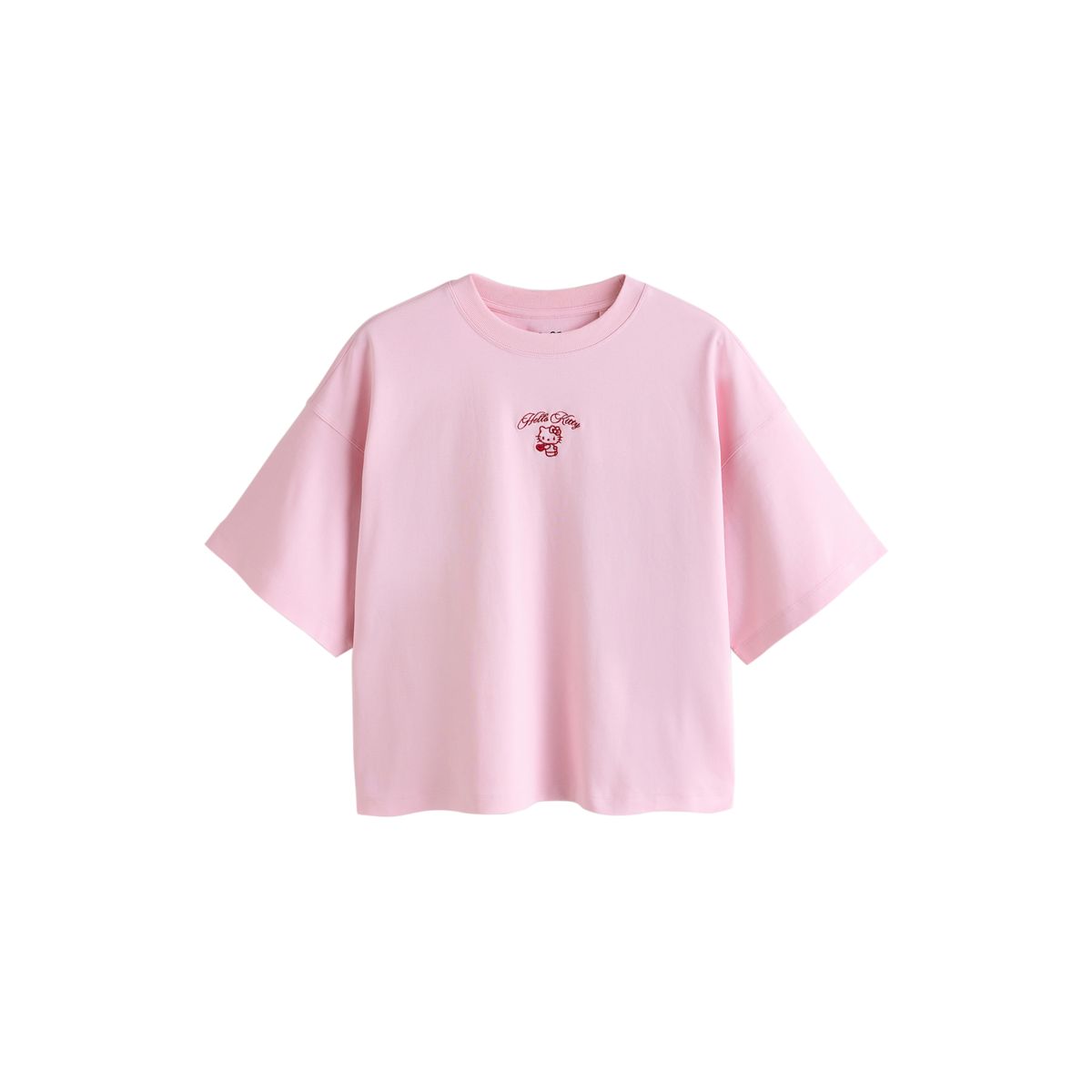 T-shirt ras du cou hello kitty sous licence rose, NEXT