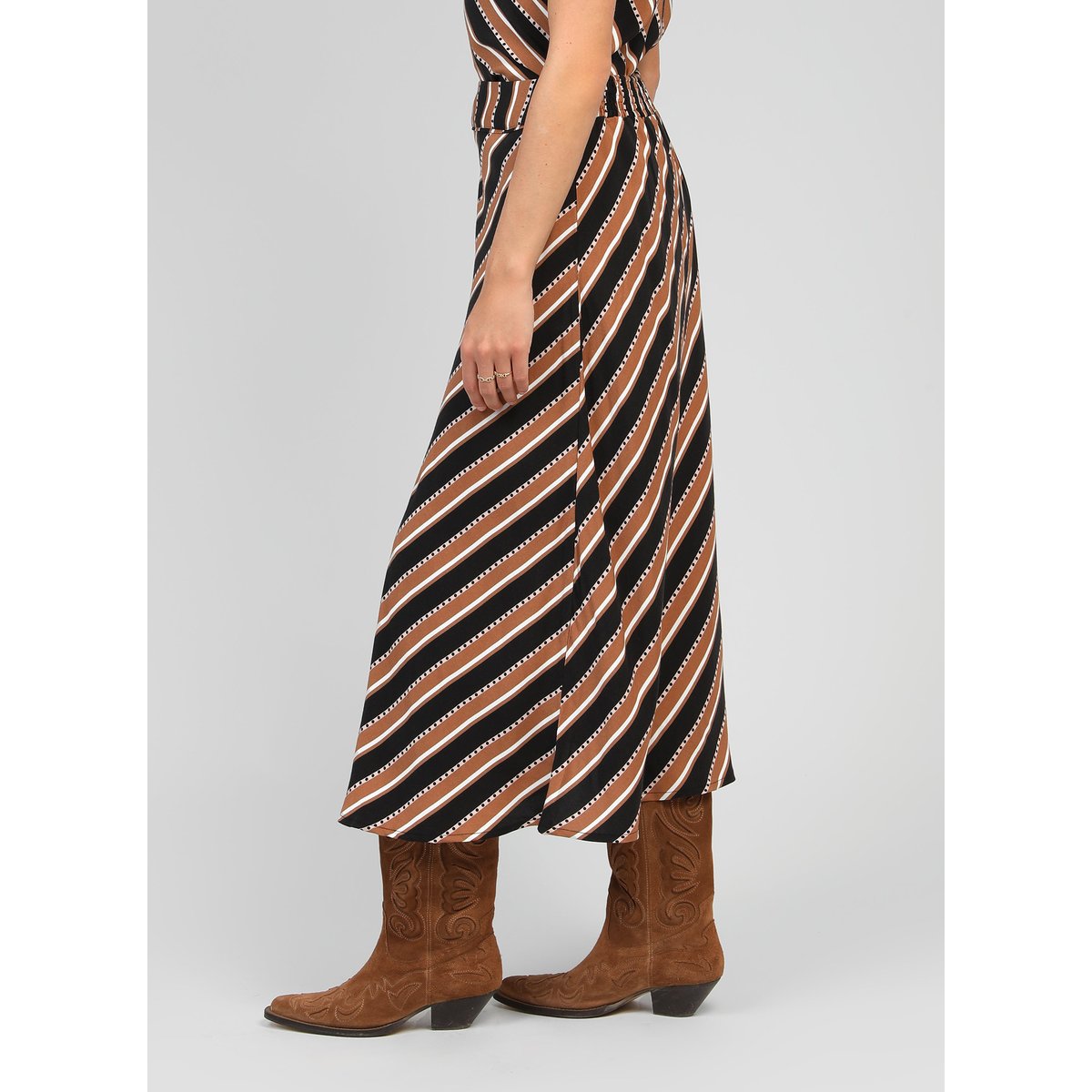 Jupe Midi GANIA velia camel, AN'GE
