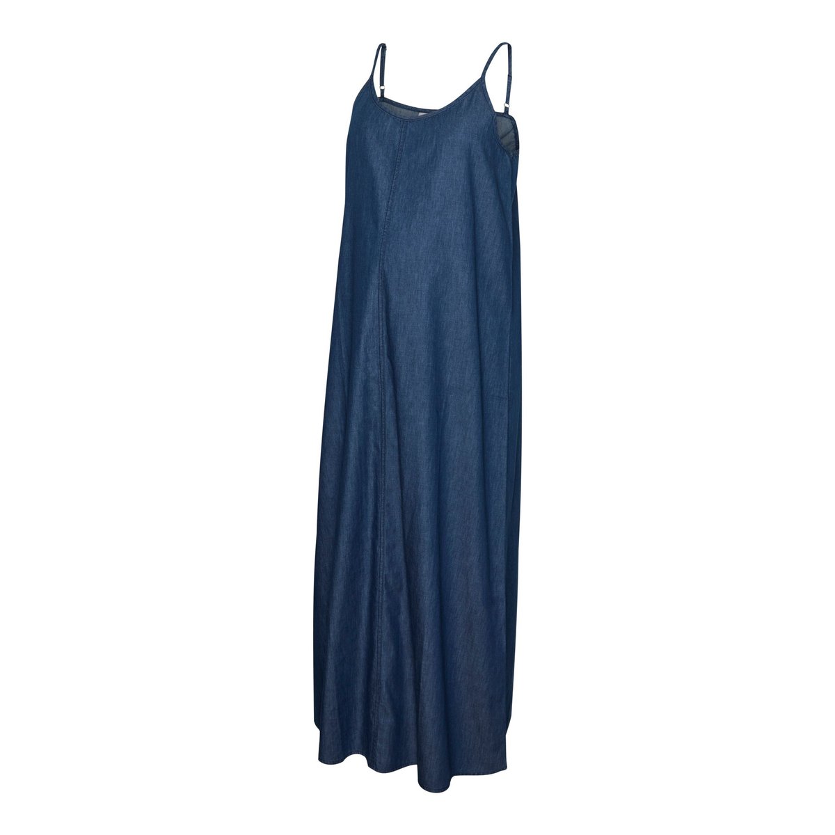 Robe medium blue denim, MAMA LICIOUS