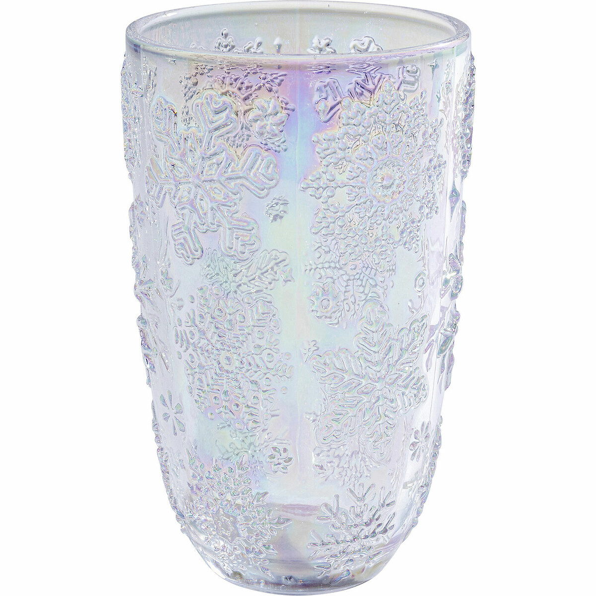 Verre à eau Ice Flowers colore lilas, KARE DESIGN