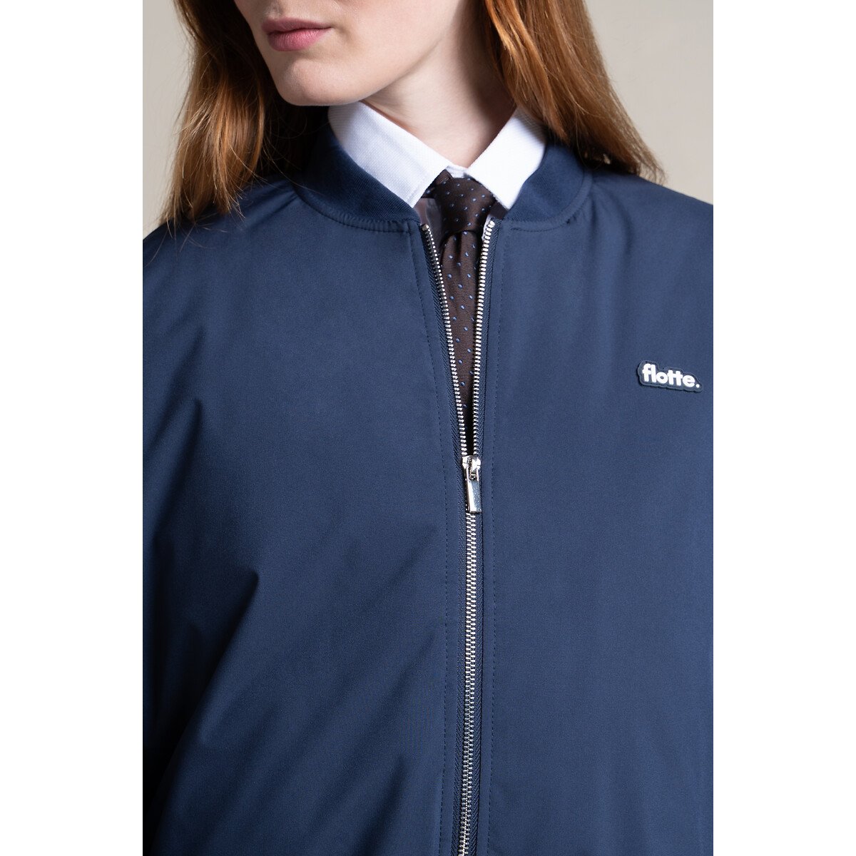 Blouson bomber, ALESIA indigo, FLOTTE