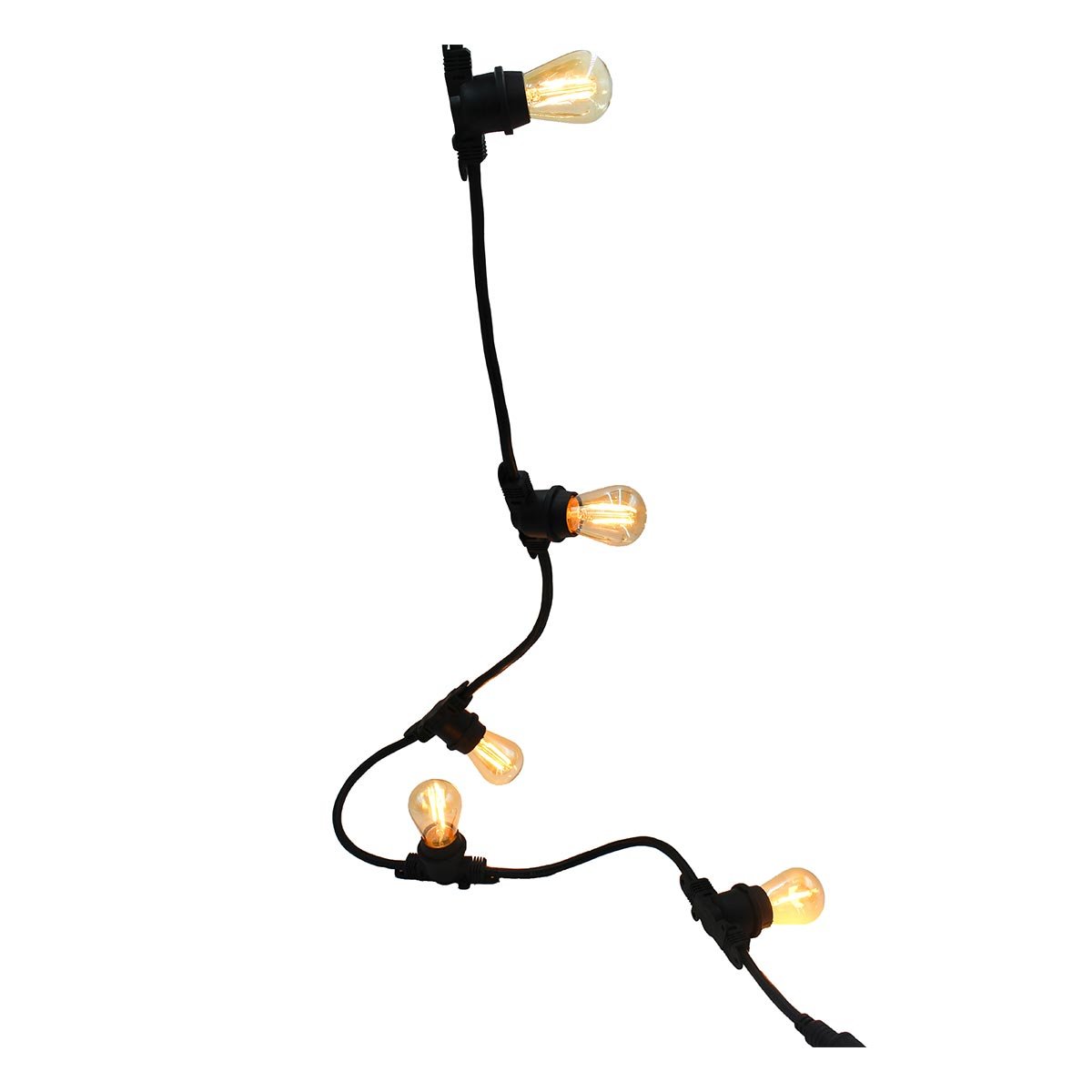 Guirlande connectable E27 LINK ME noir, LUMISKY