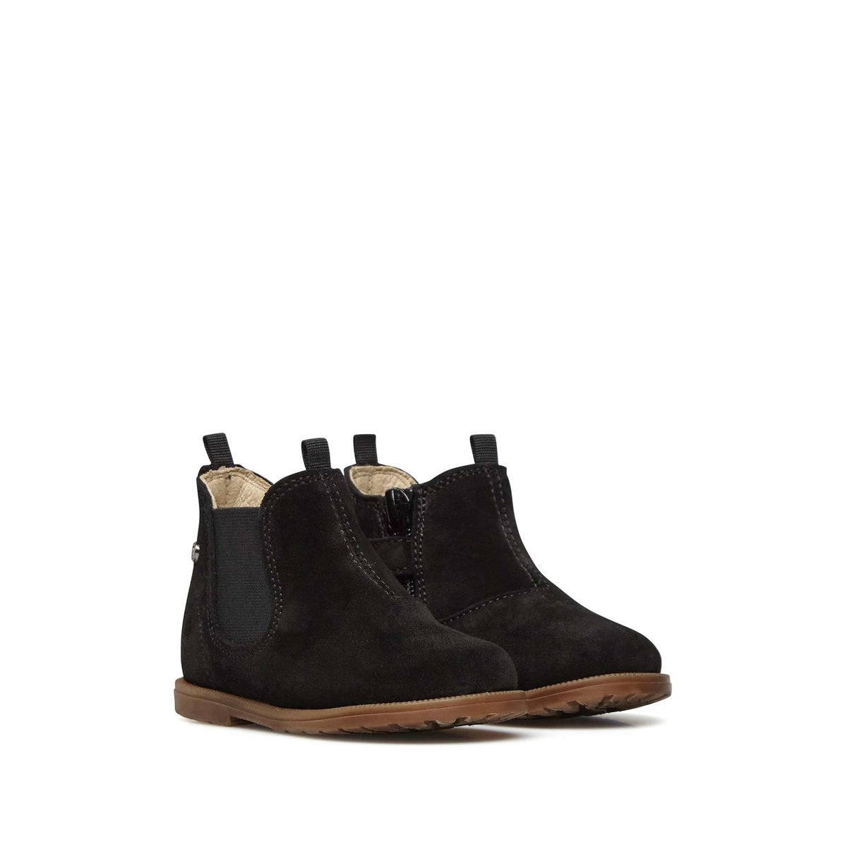 Bottine En Daim Winter Wood noir, FALCOTTO