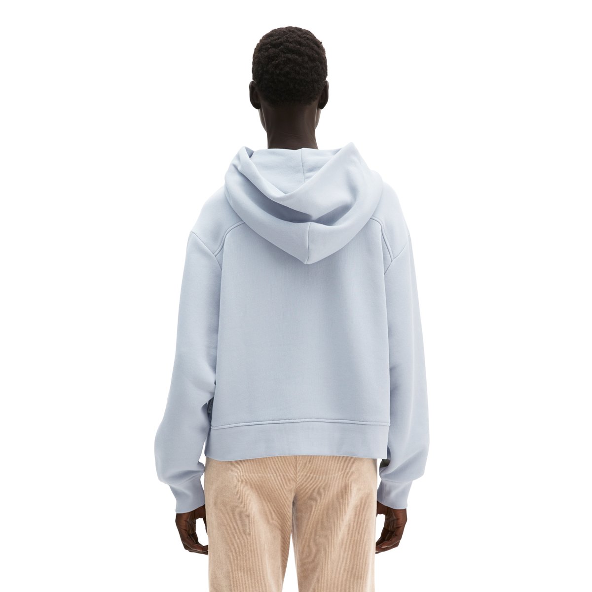 Sweat à capuche ample avec un intérieur douillet gris, MARC O'POLO