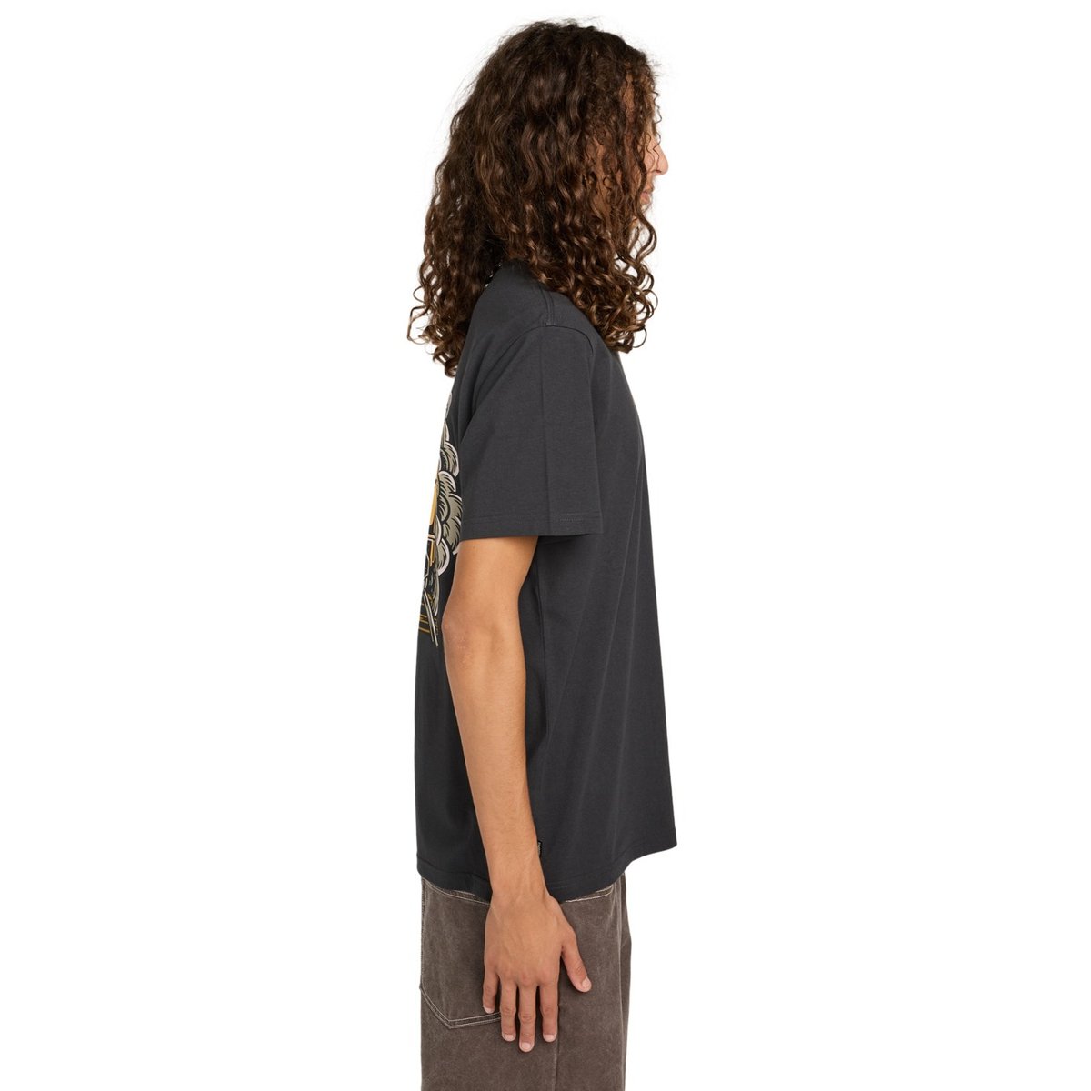 T-shirt à manches courtes TIMBER FREIGHT TRAIN noir off black, ELEMENT