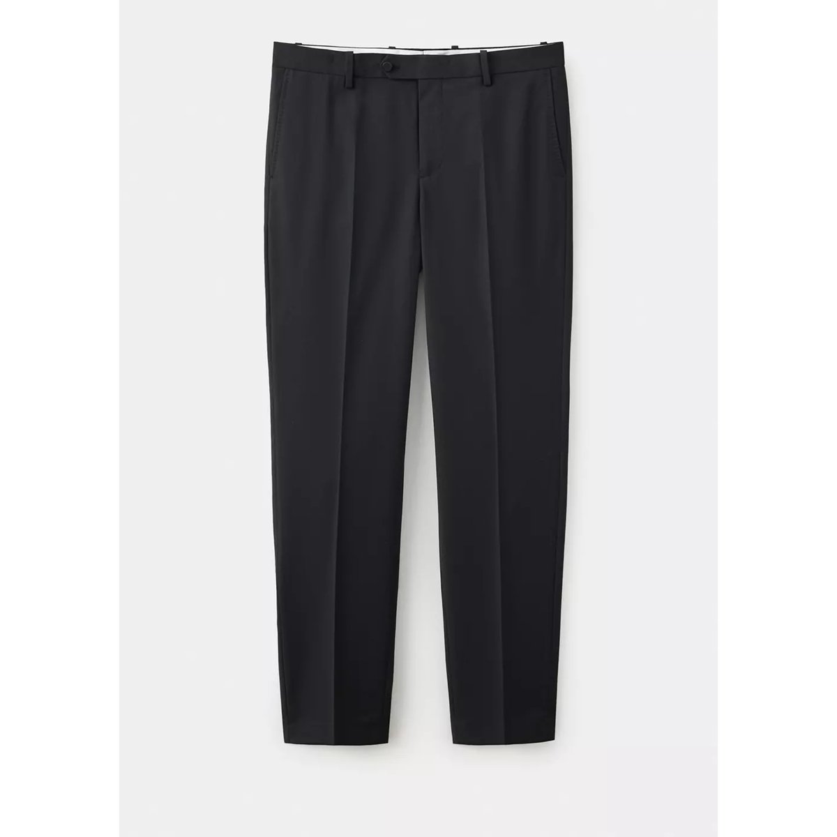 Pantalon costume smoking slim-fit noir, MANGO MAN