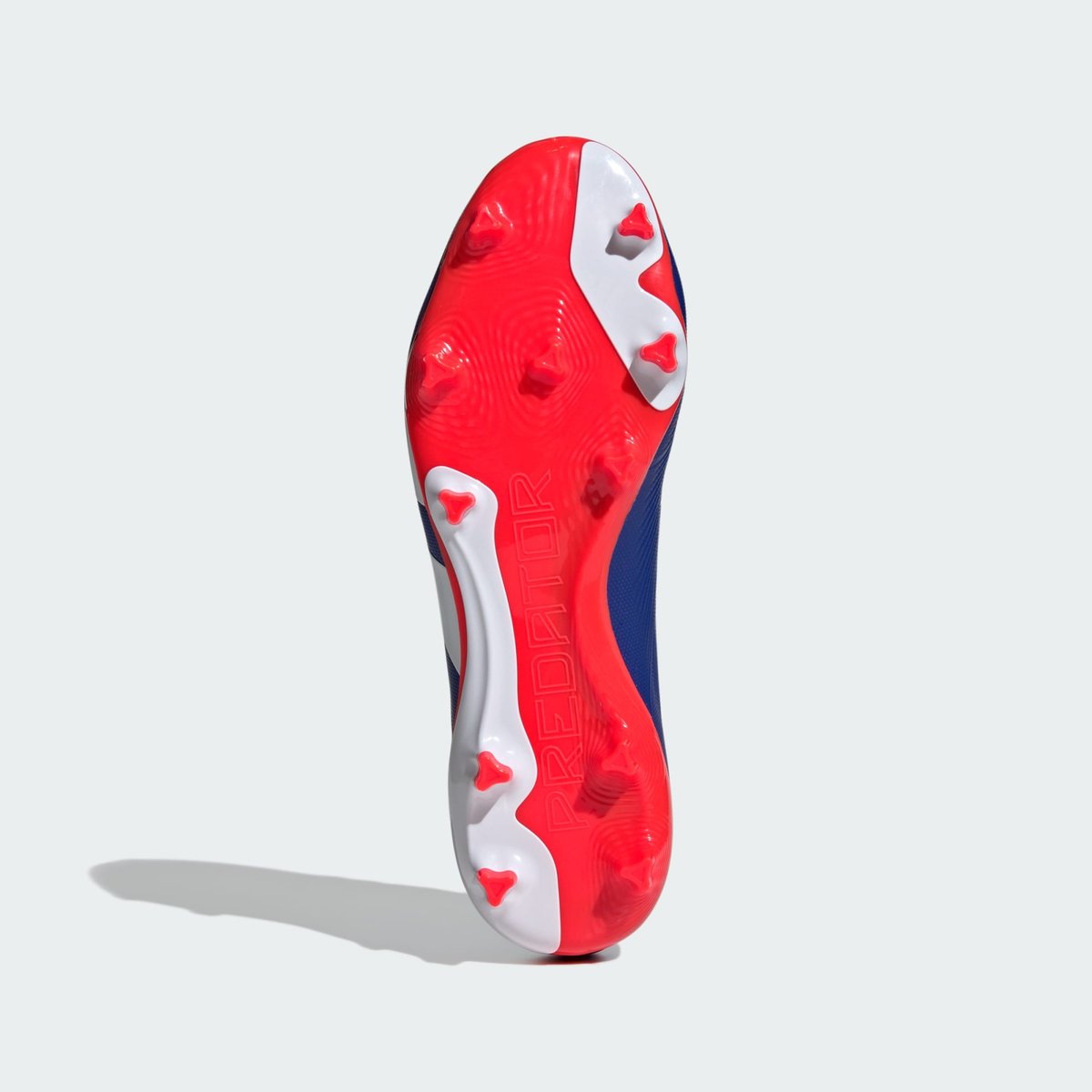 Chaussure Predator League Terrain souple lucid blue / cloud white / solar red, adidas Performance