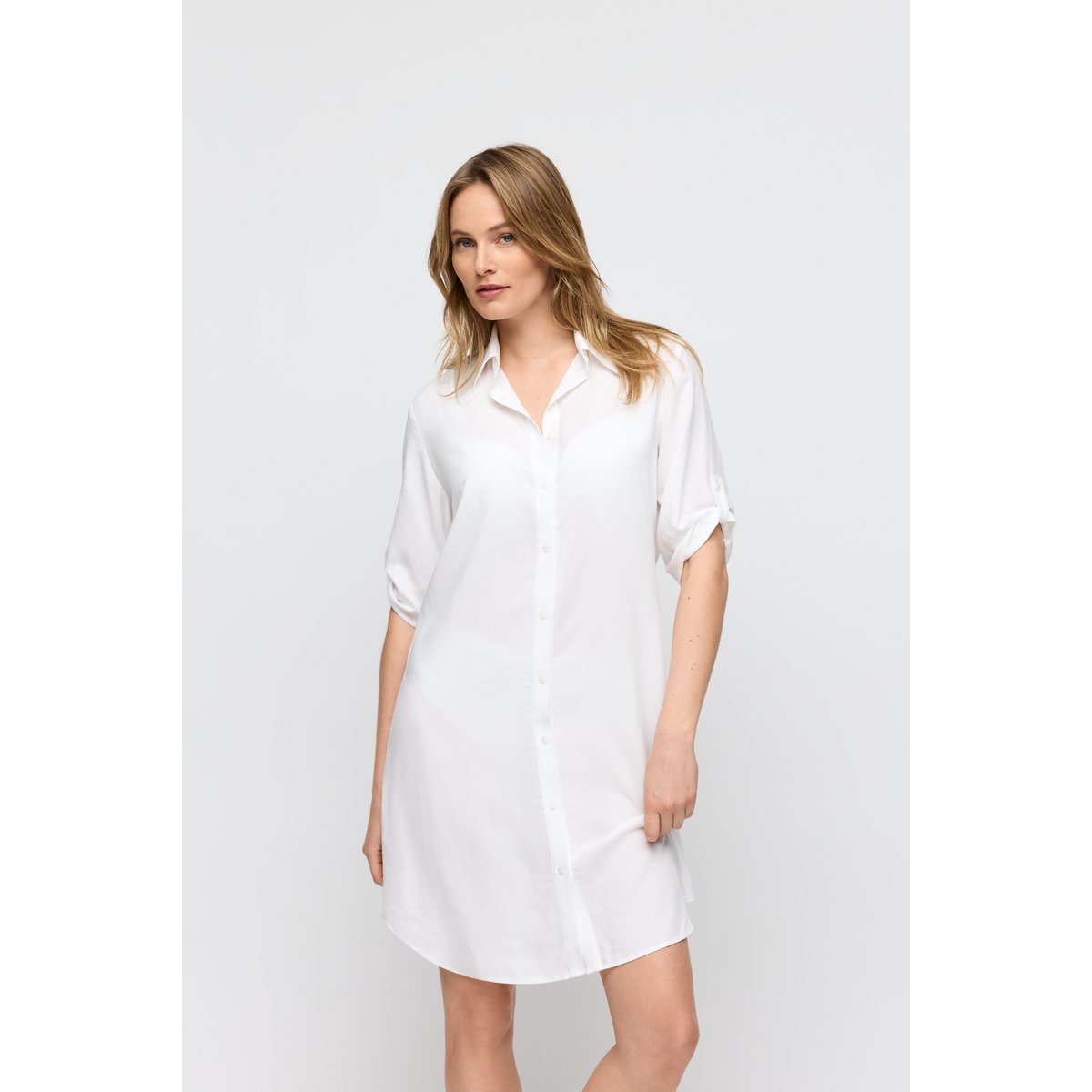 swimwear robe courte TALEAH blanc - elfin white, MARIE JO