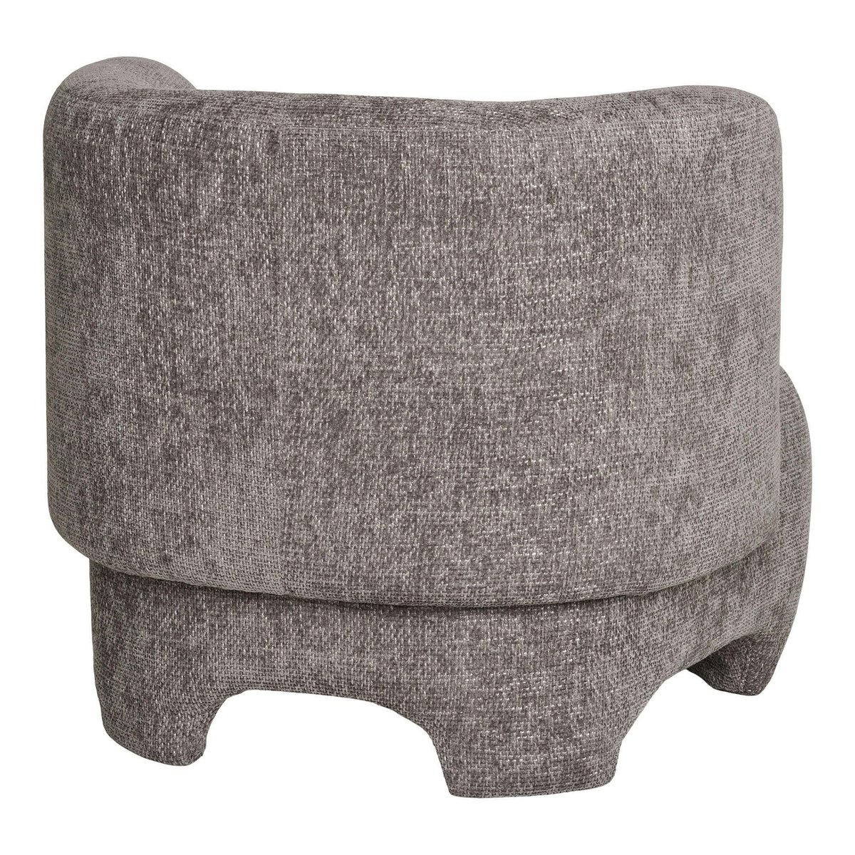 Gros fauteuil design gris BERLIN gris, PIER IMPORT
