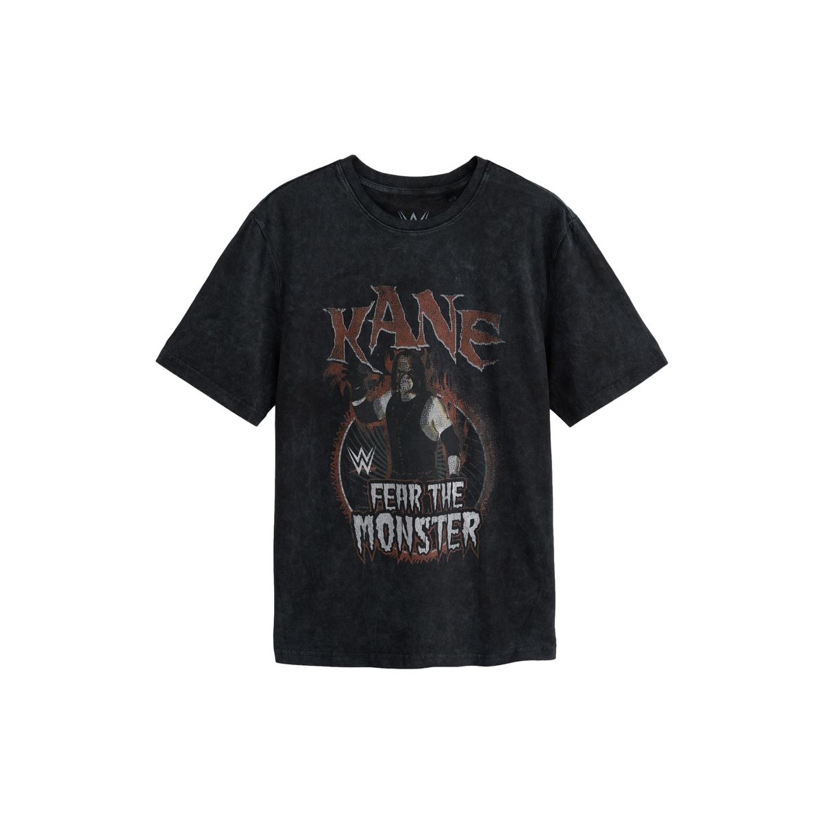 T-shirt décontracté à motif wwe sous licence kane noir, NEXT