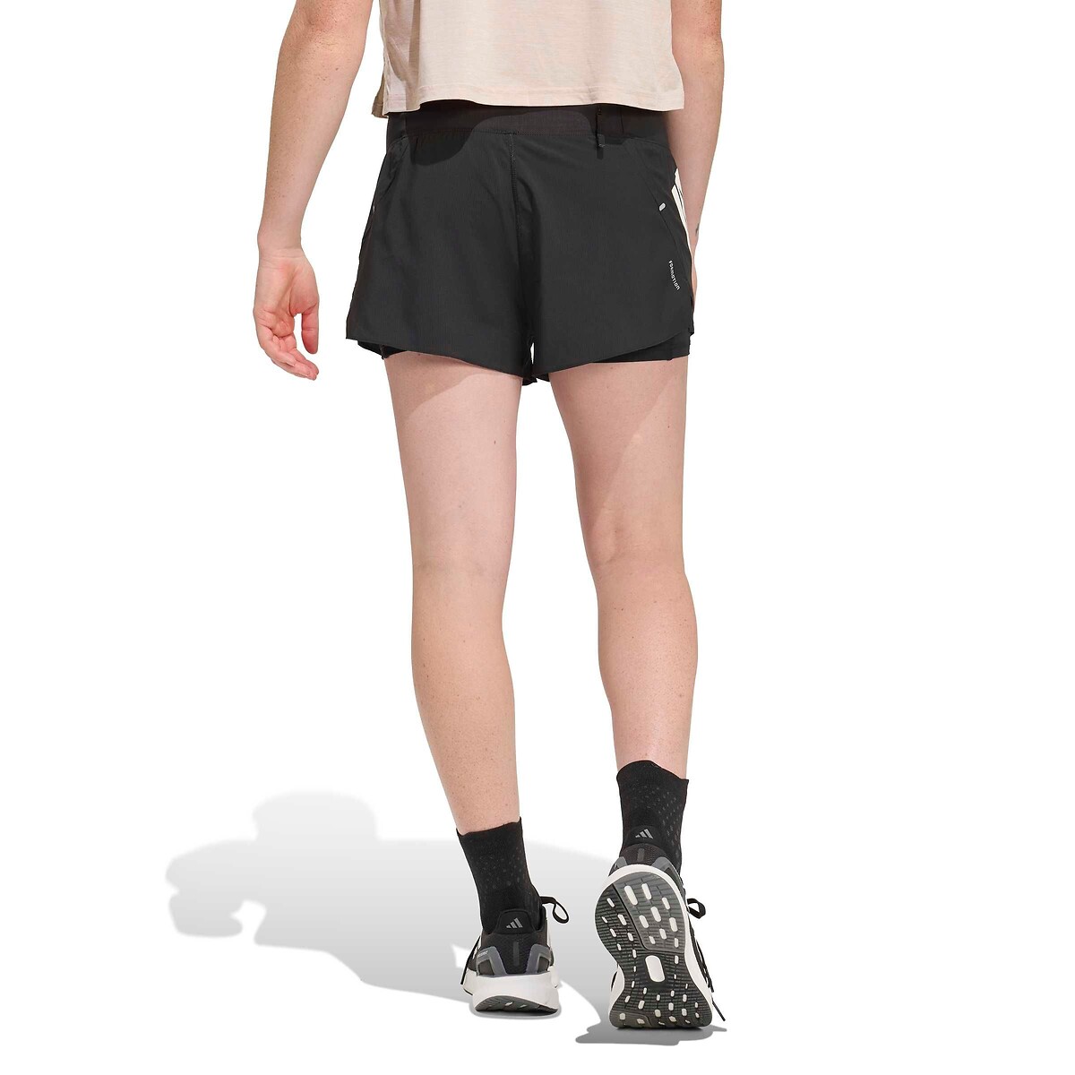 Short de running Adi365 noir, adidas Performance