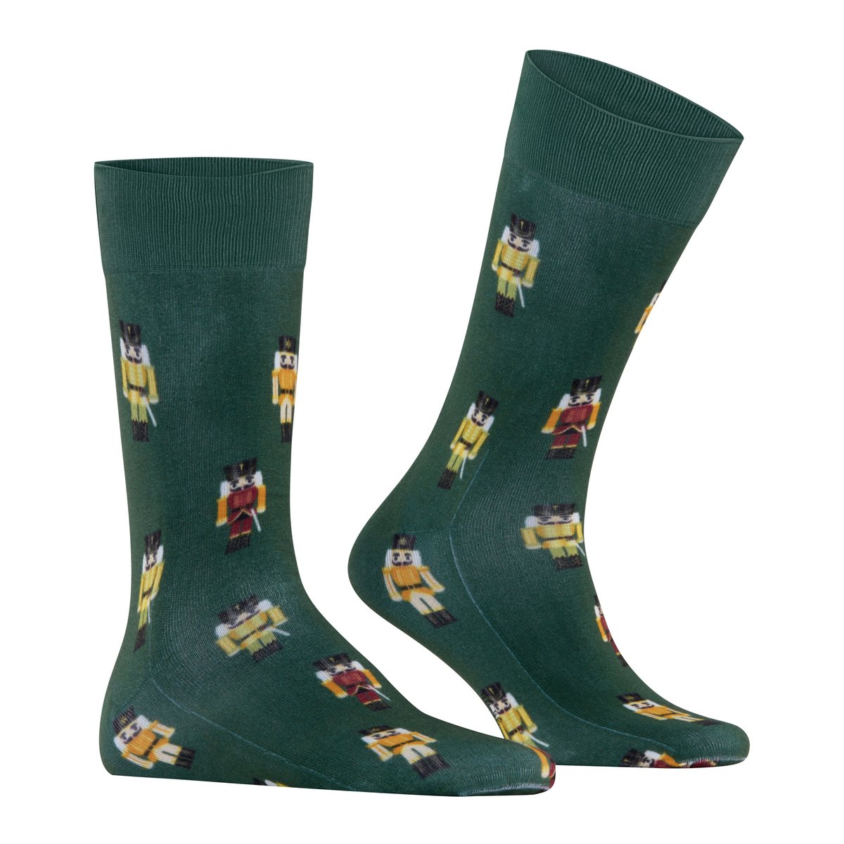 Chaussettes December Days Opaque vert, BURLINGTON