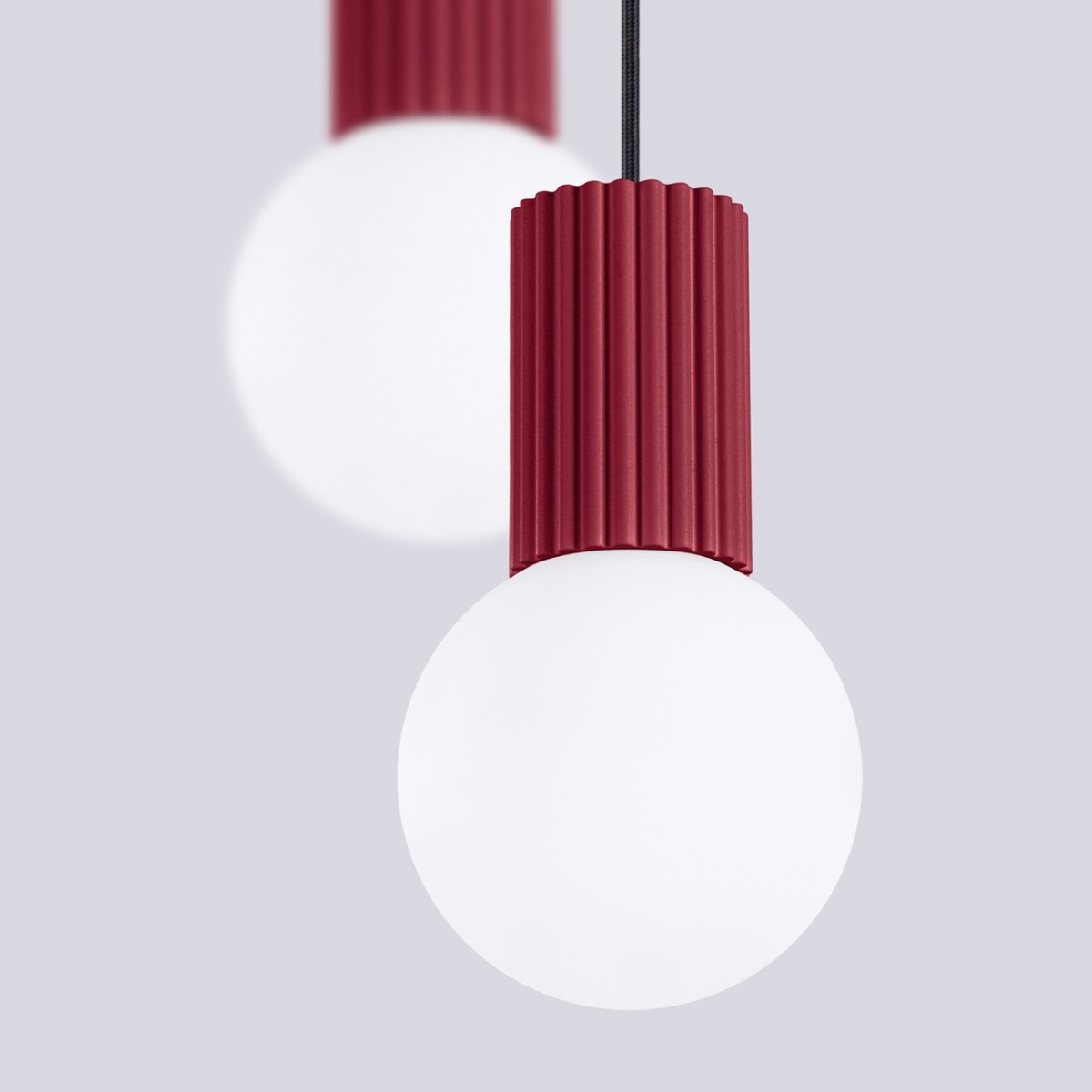 Suspension Aluminium Bourgogne G9 2 Halo bourgogne, EDEN